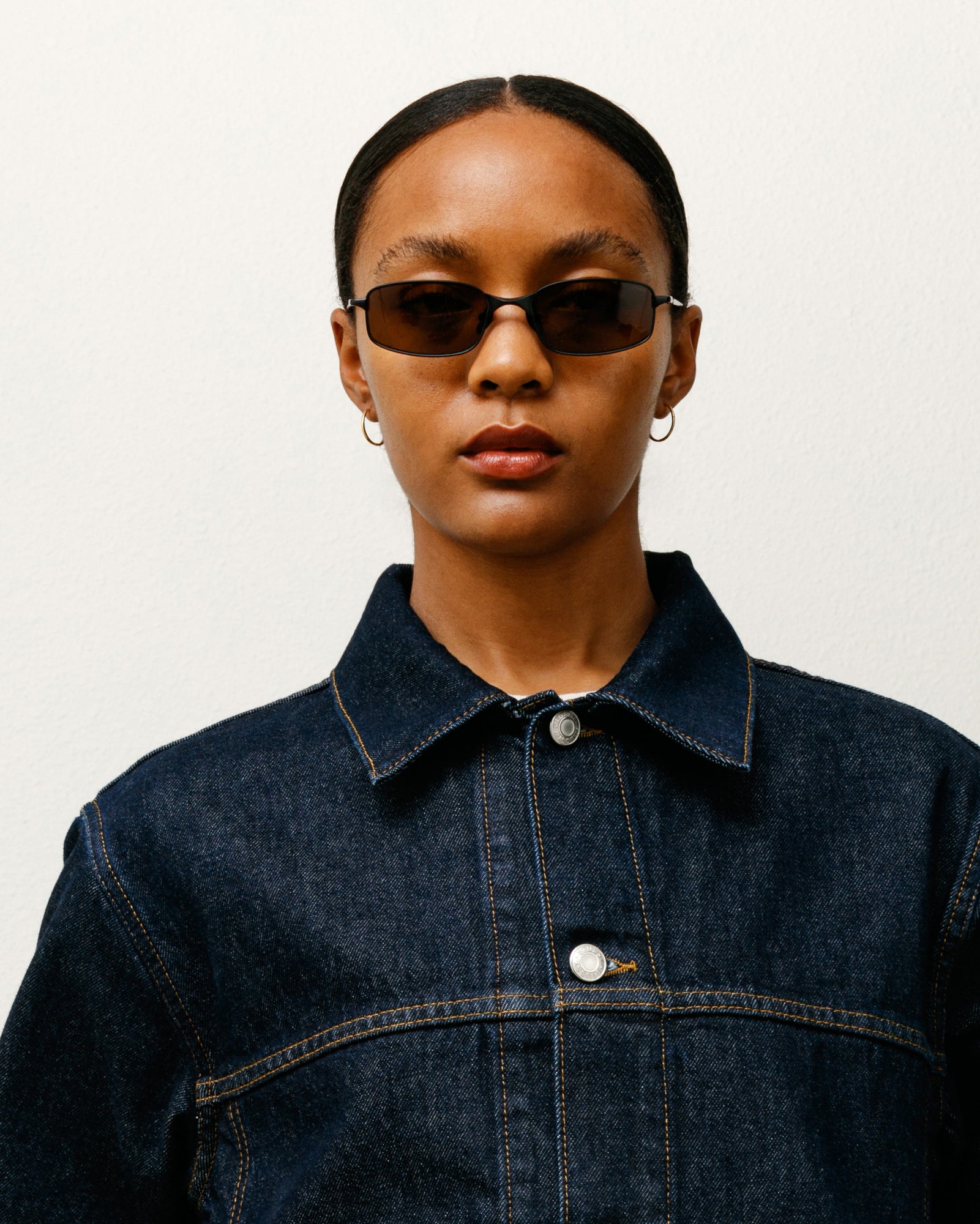 Simon Sunglasses – Matte Black/Brown Lens | Accessories | Stüssy