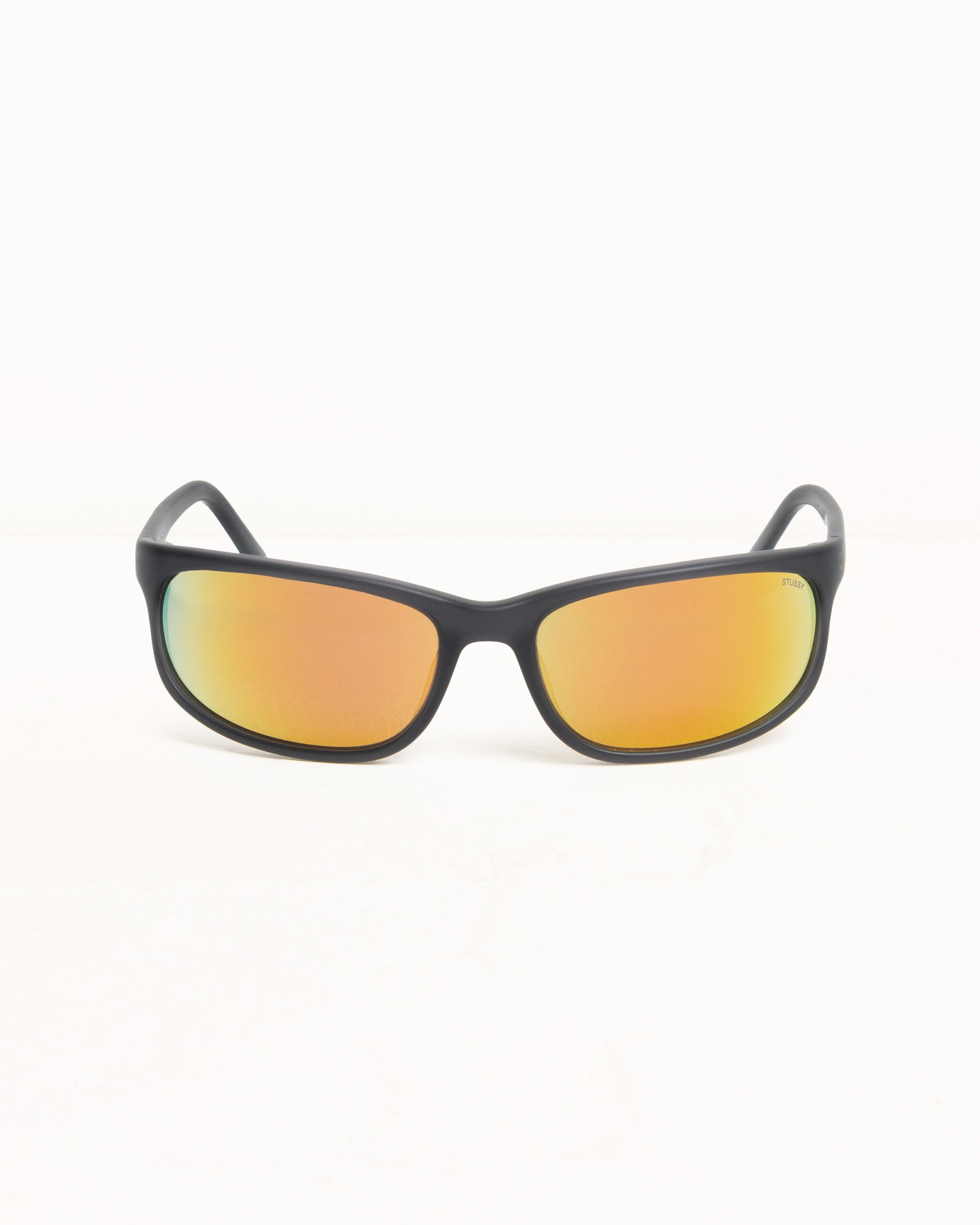 Julian Sunglasses – Frost Black/Orange Mirror Lens | Eyegear | Stüssy