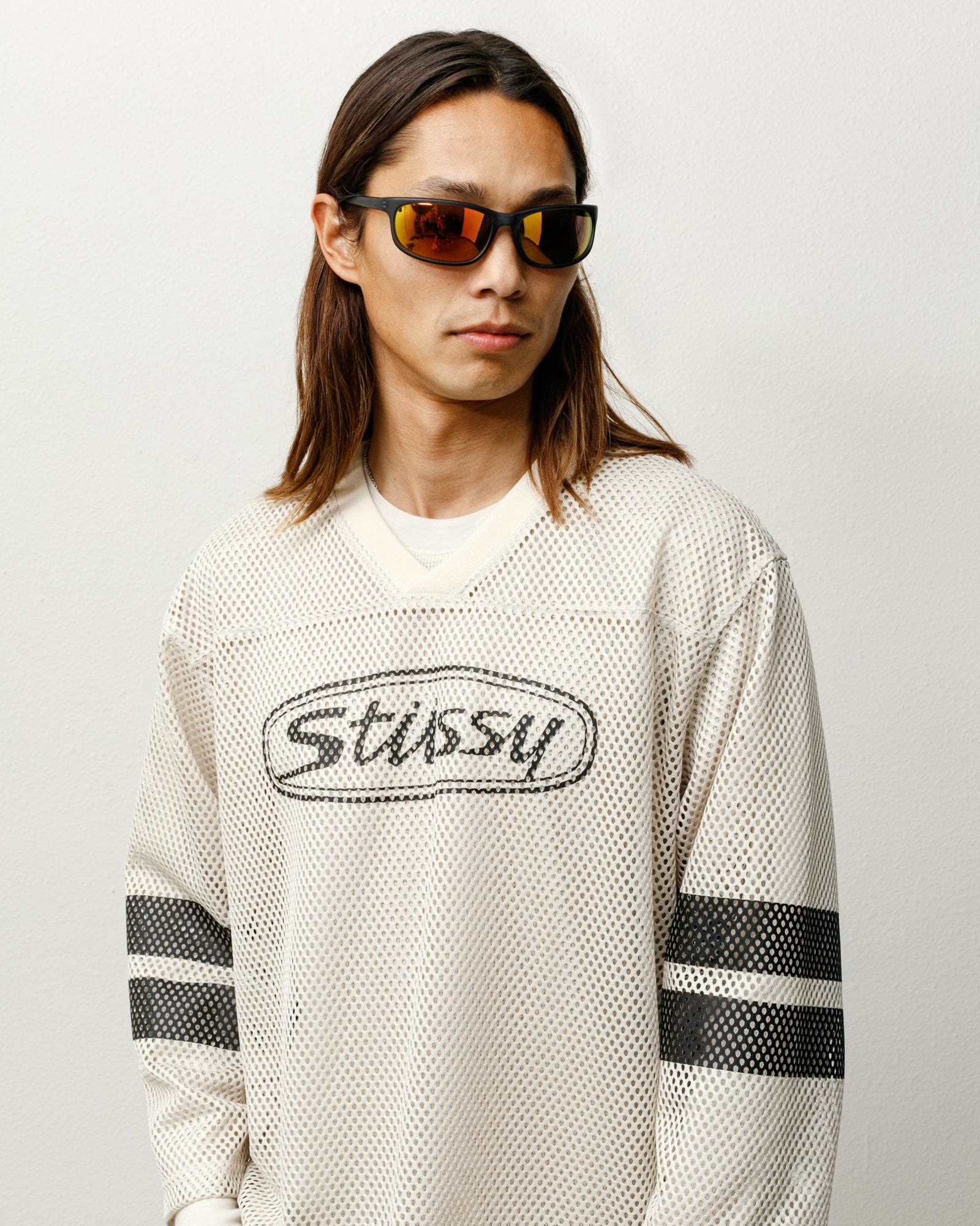 undercover ×stussy 15SS television バーレン Mikey Sunglasses – Rubber Black/Dark Green Lens | Eyegear | Stüssy
