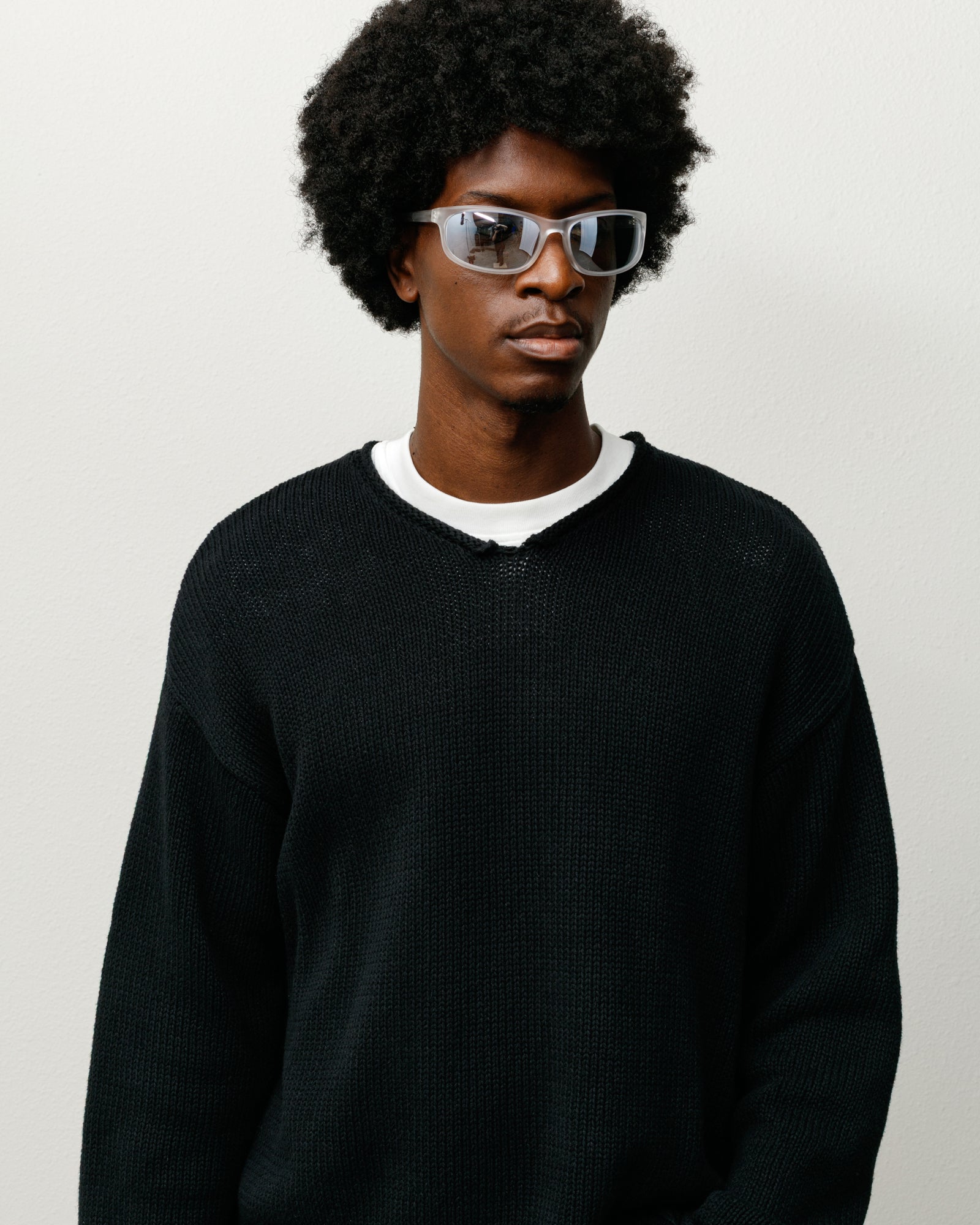 Julian Sunglasses – Frost Clear/Mirror Lens | Eyegear | Stüssy