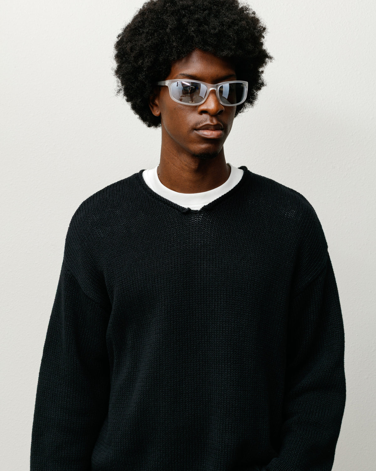 Julian Sunglasses – Frost Clear/Mirror Lens | Eyegear | Stüssy