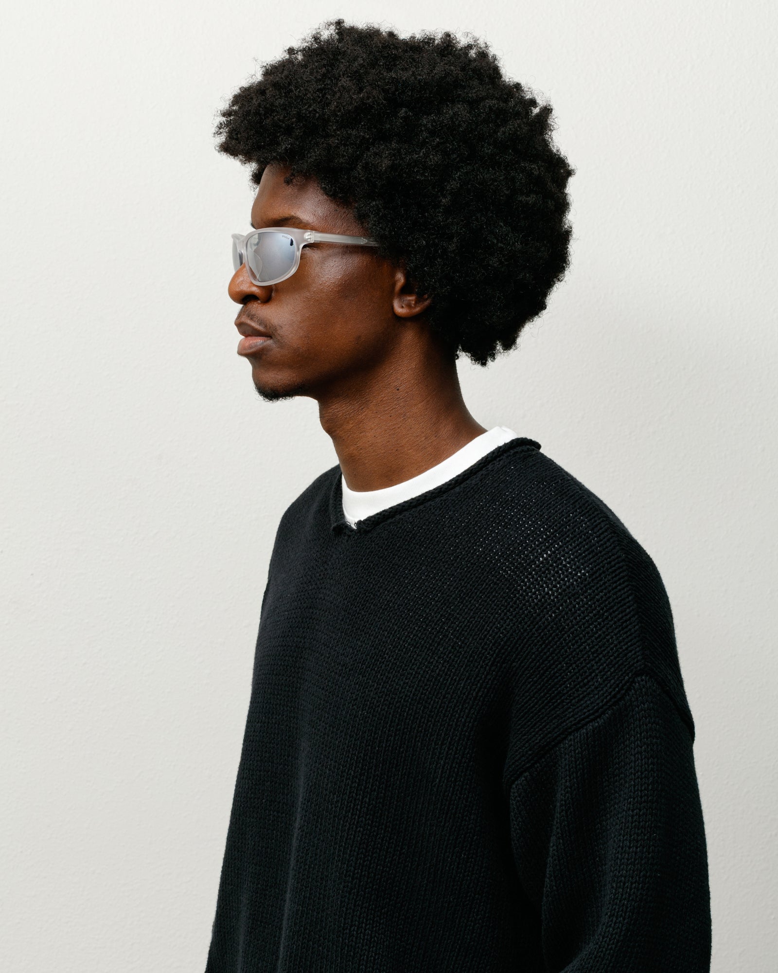 Julian Sunglasses – Frost Clear/Mirror Lens | Eyegear | Stüssy