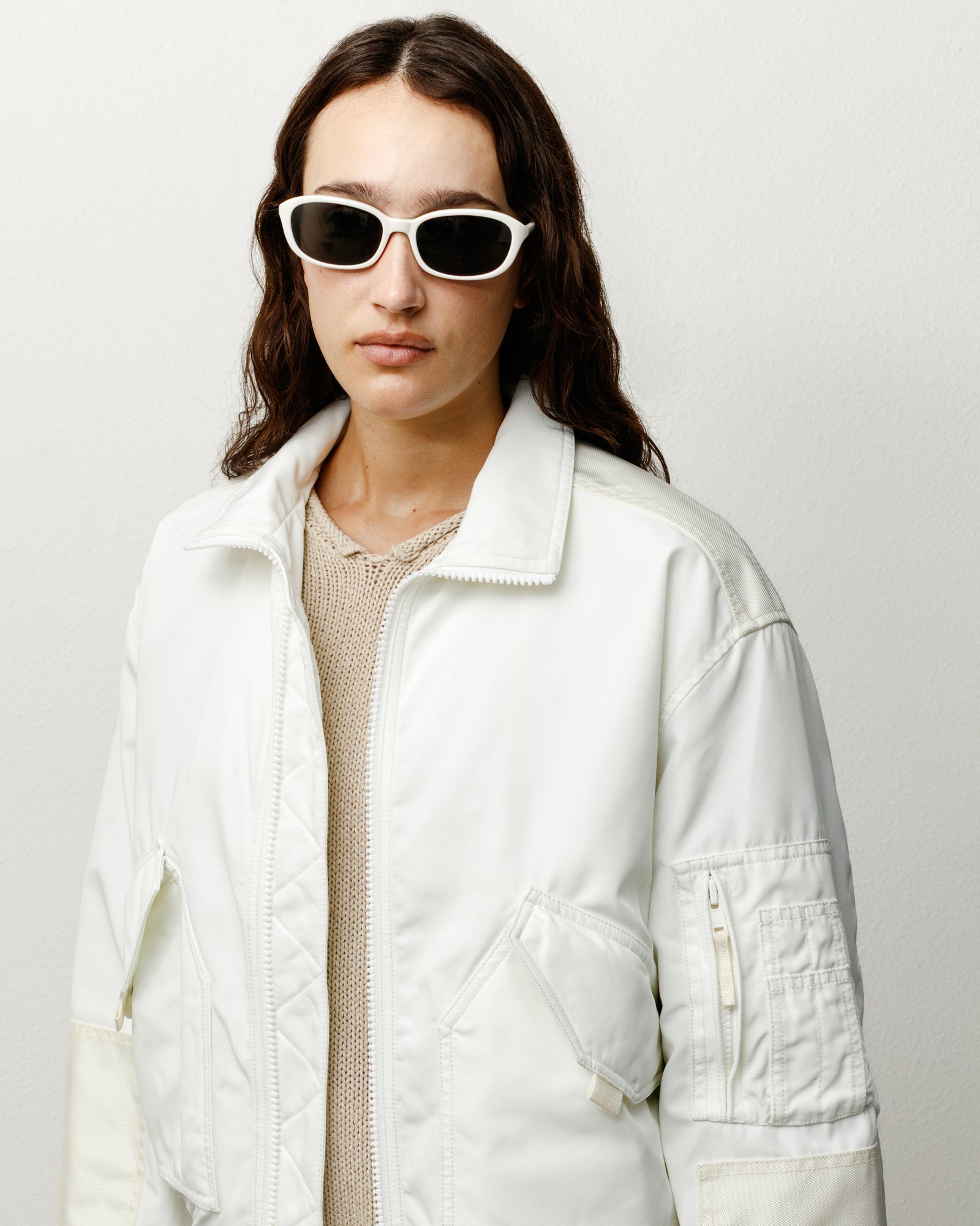 Eli Sunglasses – Cloud/Black Lens | Eyegear | Stüssy