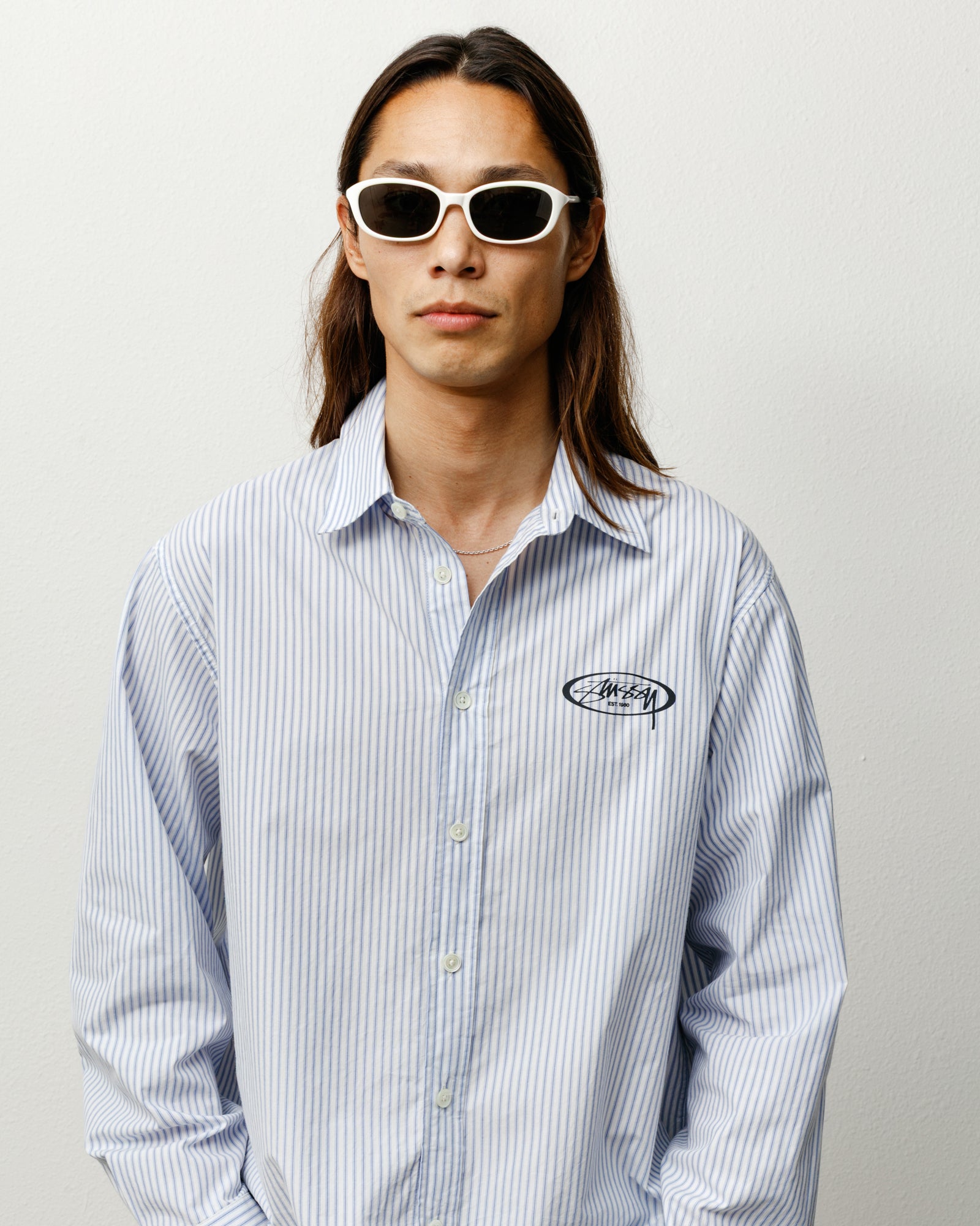 Eli Sunglasses – Cloud/Black Lens | Eyegear | Stüssy