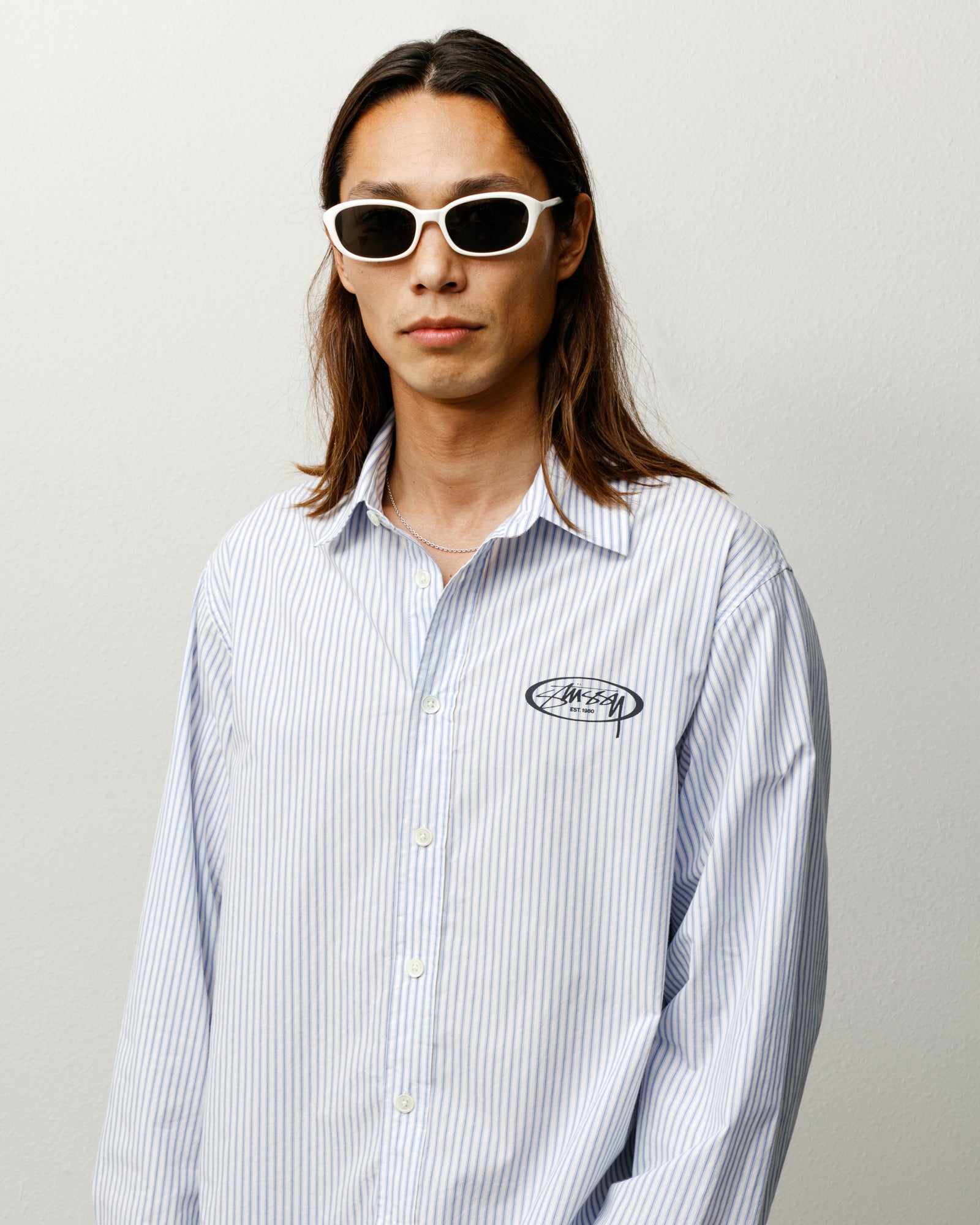 Eli Sunglasses – Cloud/Black Lens | Eyegear | Stüssy