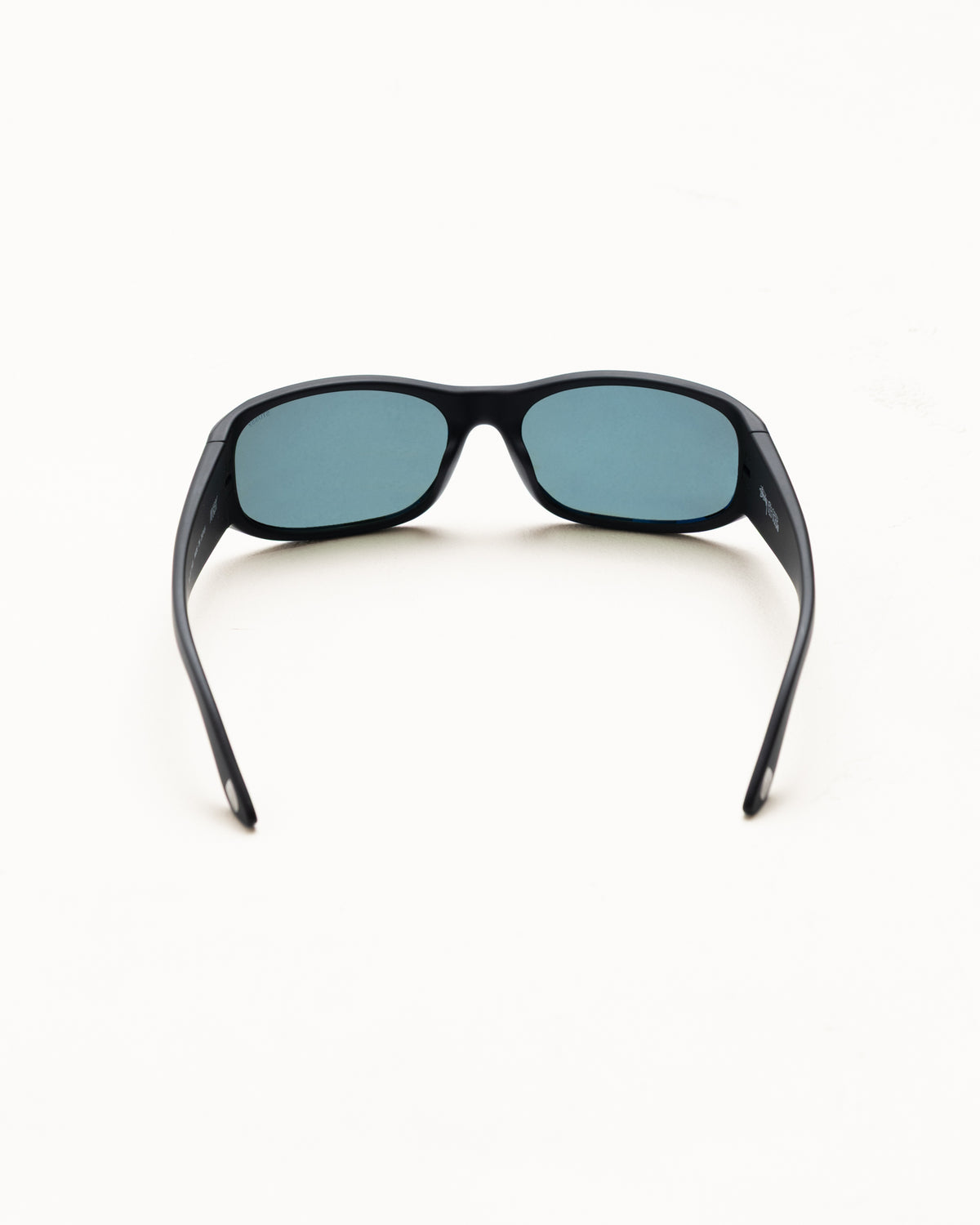 Mikey Sunglasses – Rubber Black/Dark Green Lens | Eyegear | Stüssy