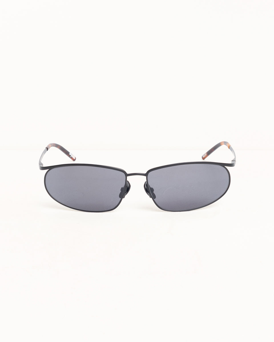 Wilkins Sunglasses Unisex In Matte Black/black