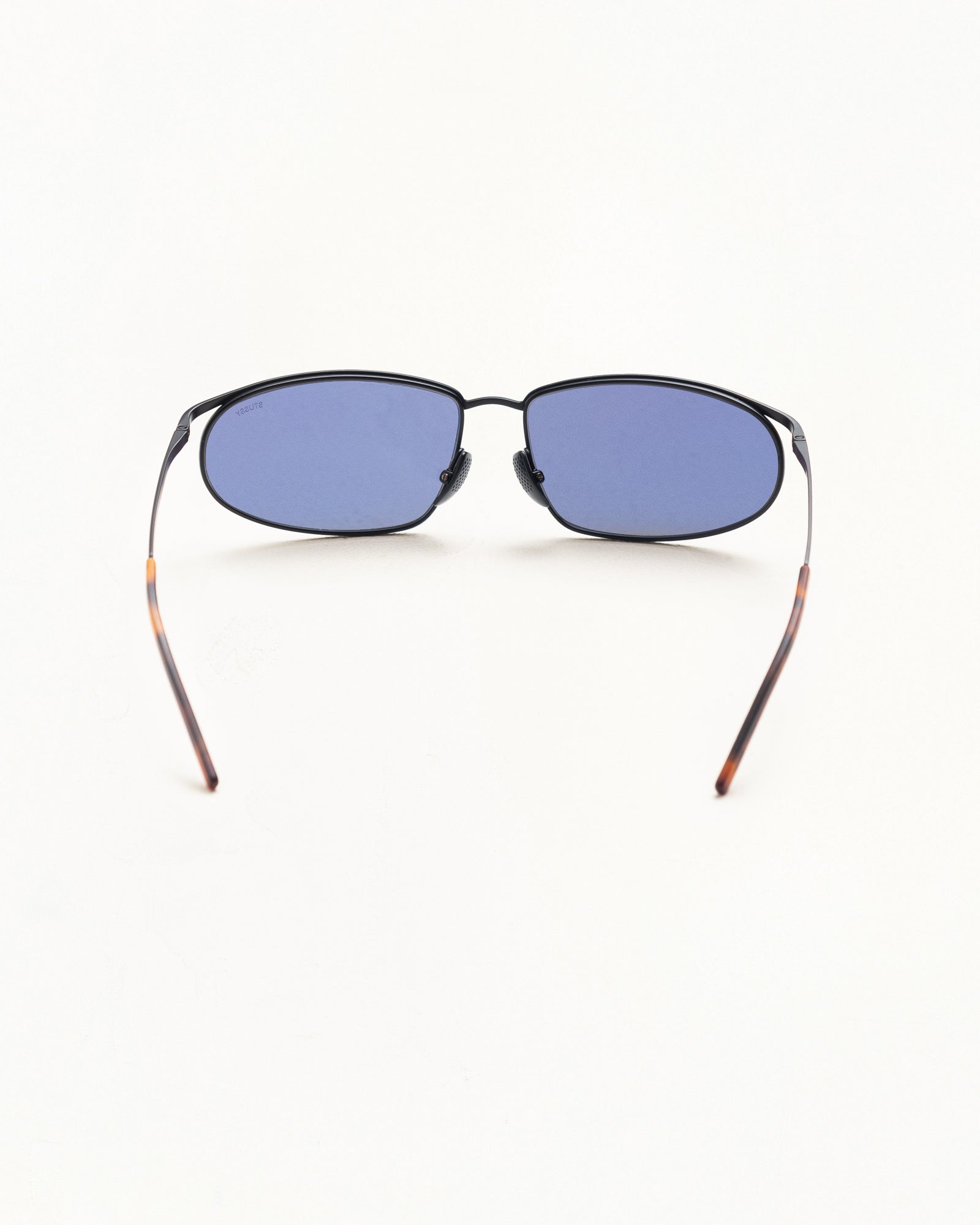 Wilkins Sunglasses – Matte Black/Black Lens | Eyegear | Stüssy