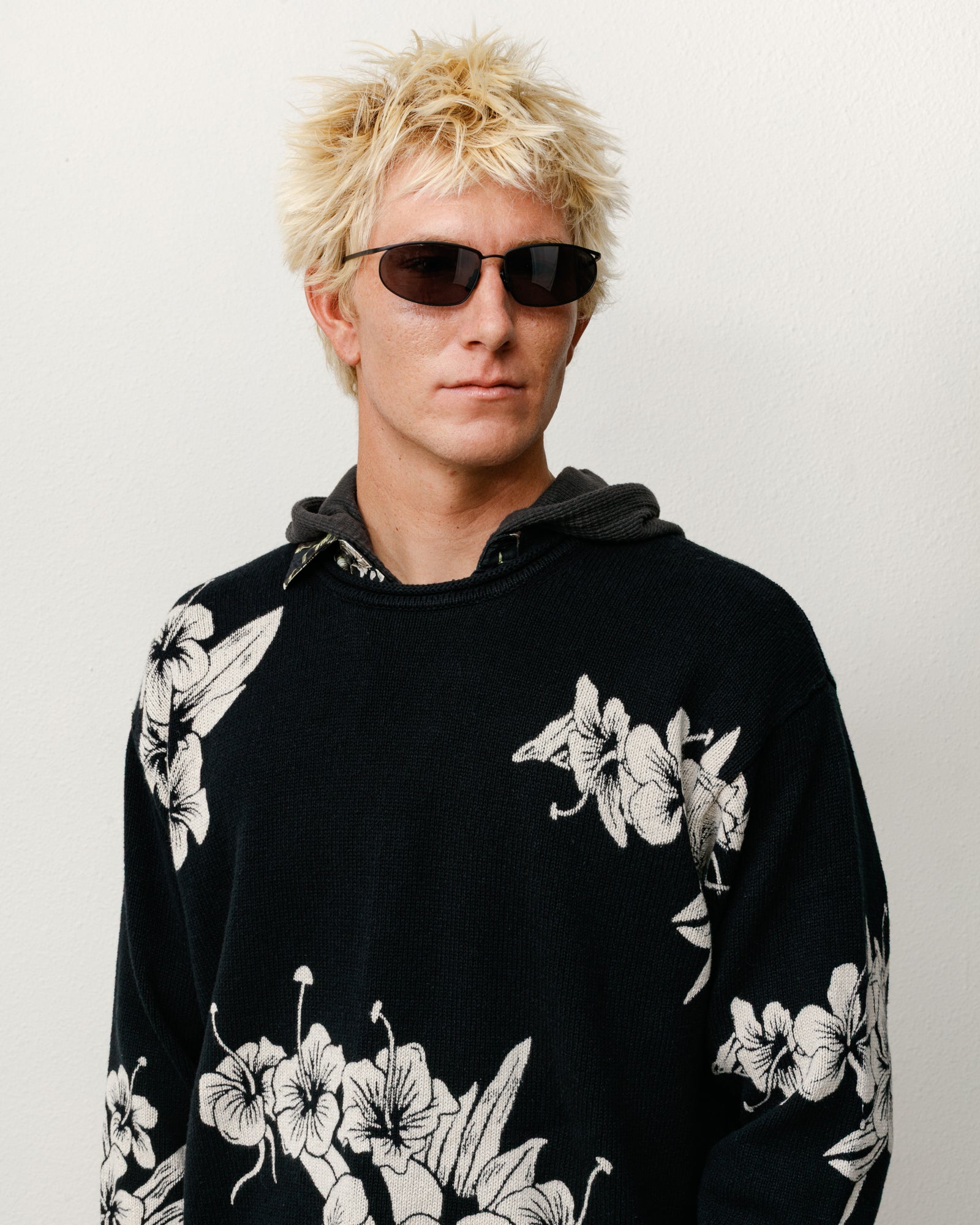 Wilkins Sunglasses – Matte Black/Black Lens | Eyegear | Stüssy