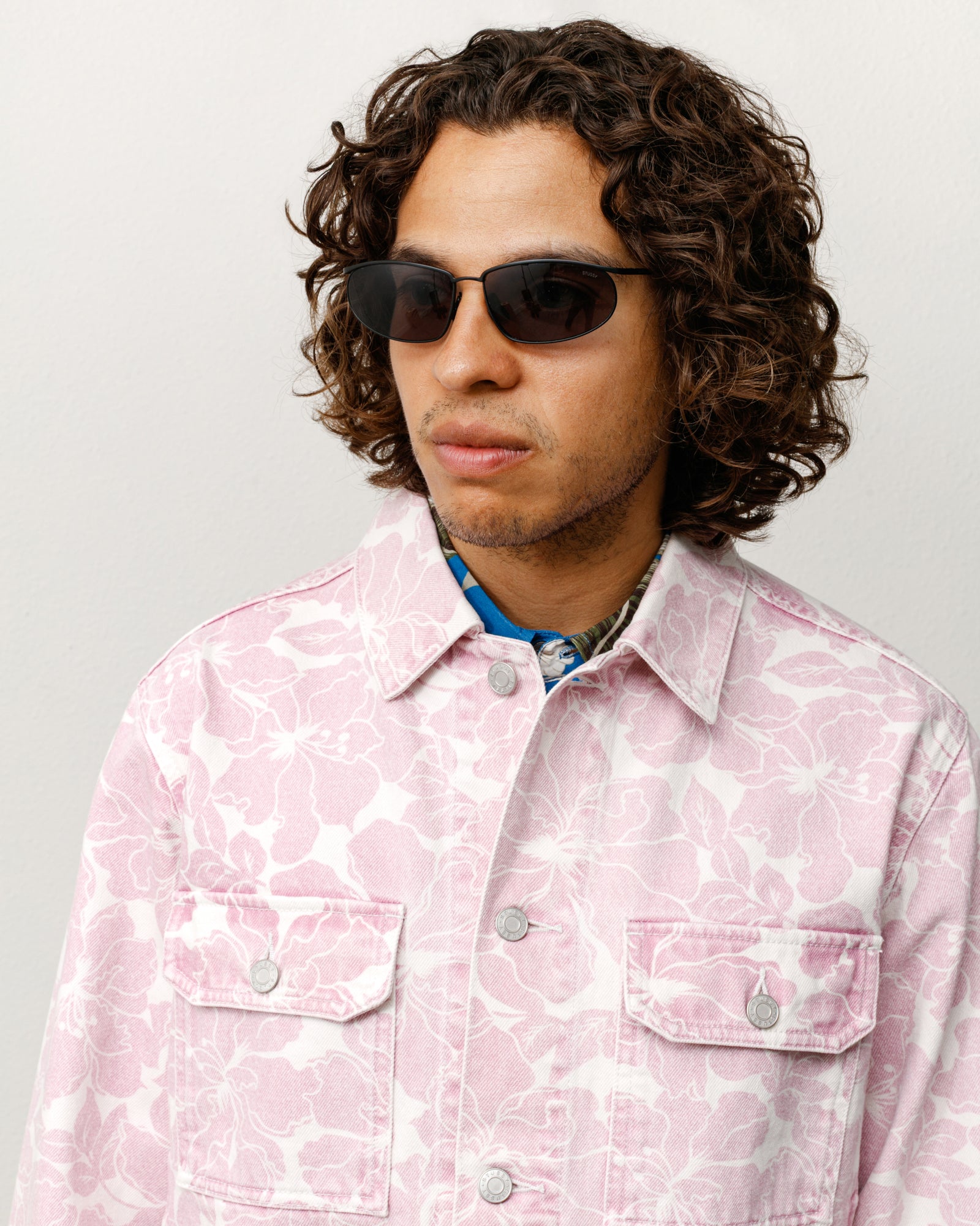 Wilkins Sunglasses – Matte Black/Black Lens | Eyegear | Stüssy