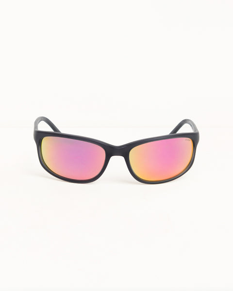 Stussy Tears Julian Sunglasses Unisex In Frost Blk/polr Violet Lens