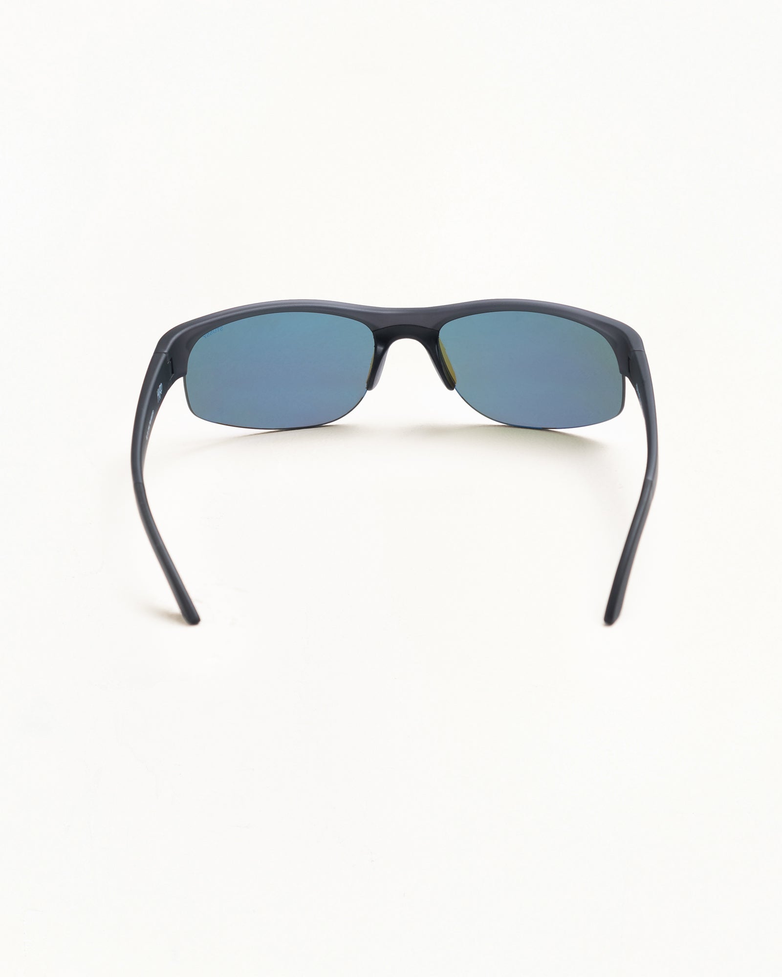 Hiro Sunglasses – Frost Black/Blue Mirror Lens | Eyegear | Stüssy