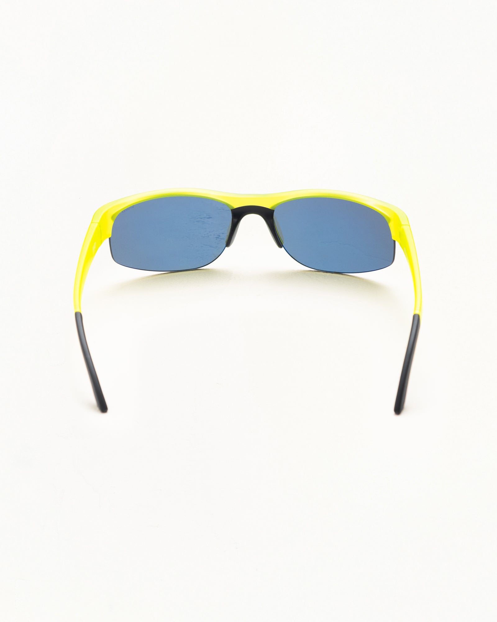 Hiro Sunglasses Unisex In Frost Yellow/black Lens