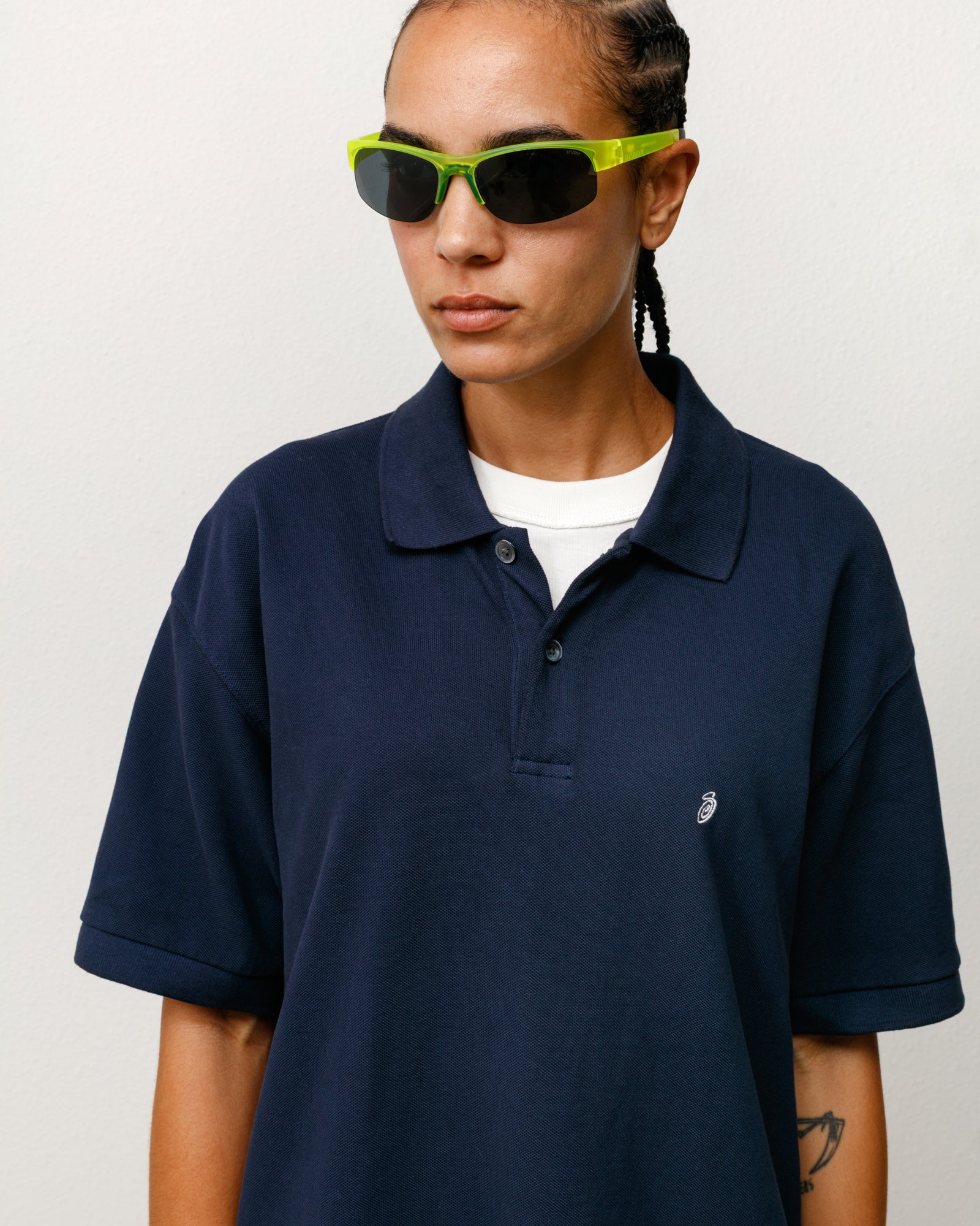 Hiro Sunglasses – Frost Yellow/Black Lens | Eyegear | Stüssy