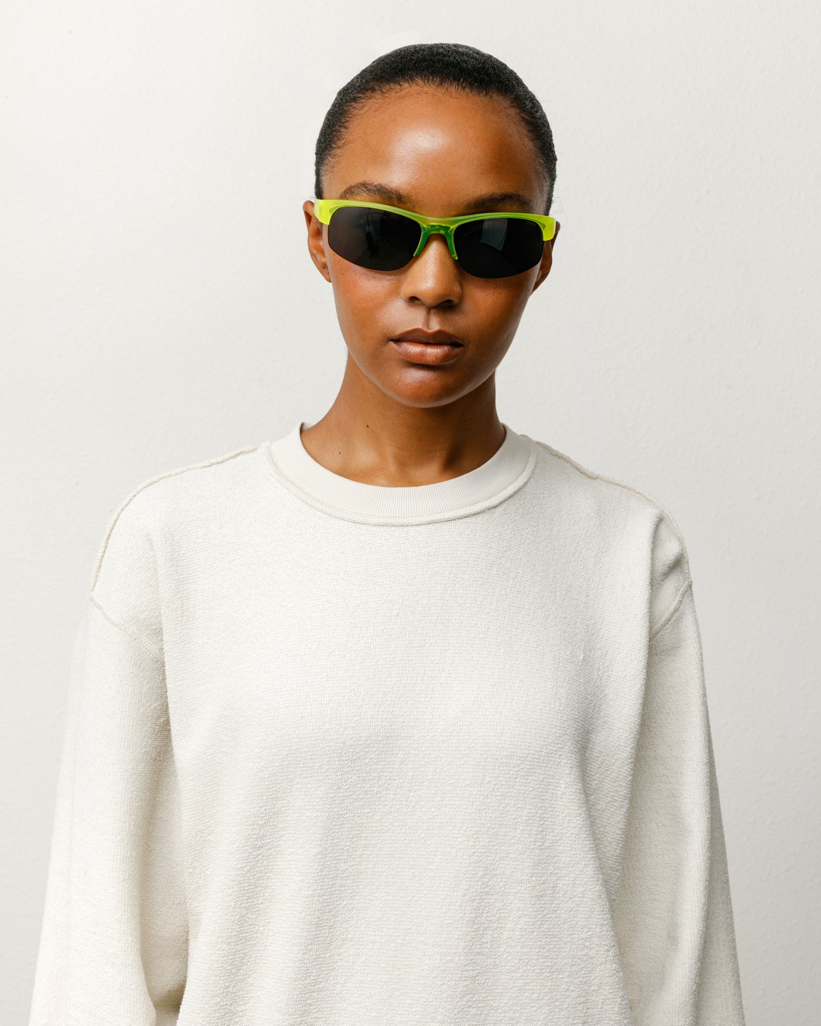 Hiro Sunglasses – Frost Yellow/Black Lens | Eyegear | Stüssy
