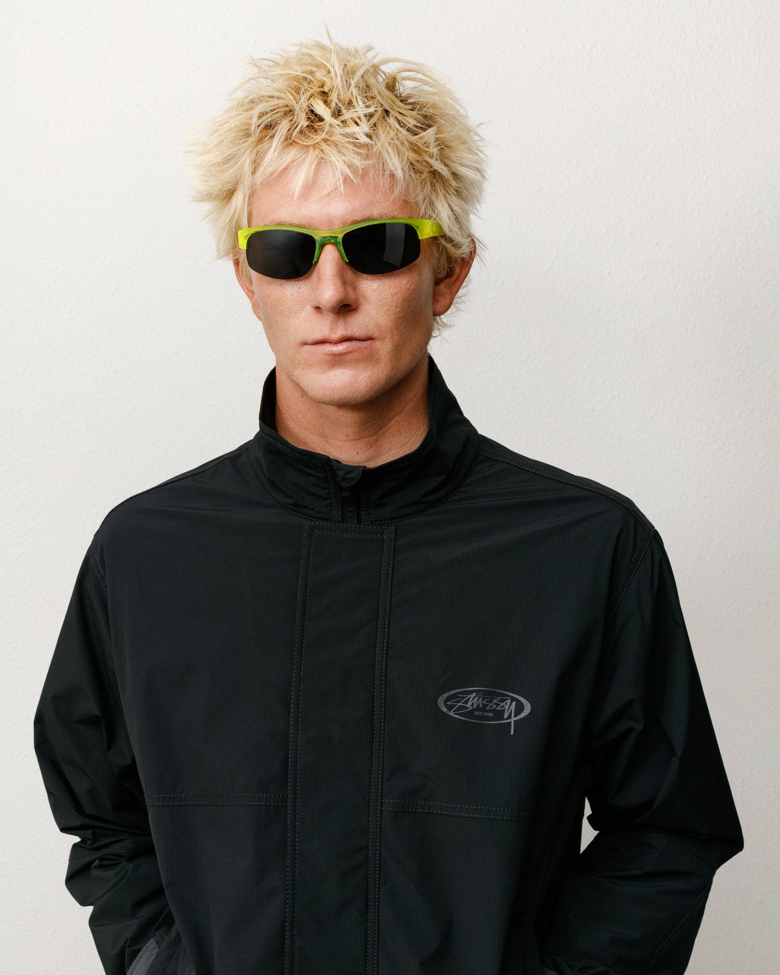 Hiro Sunglasses – Frost Yellow/Black Lens | Eyegear | Stüssy