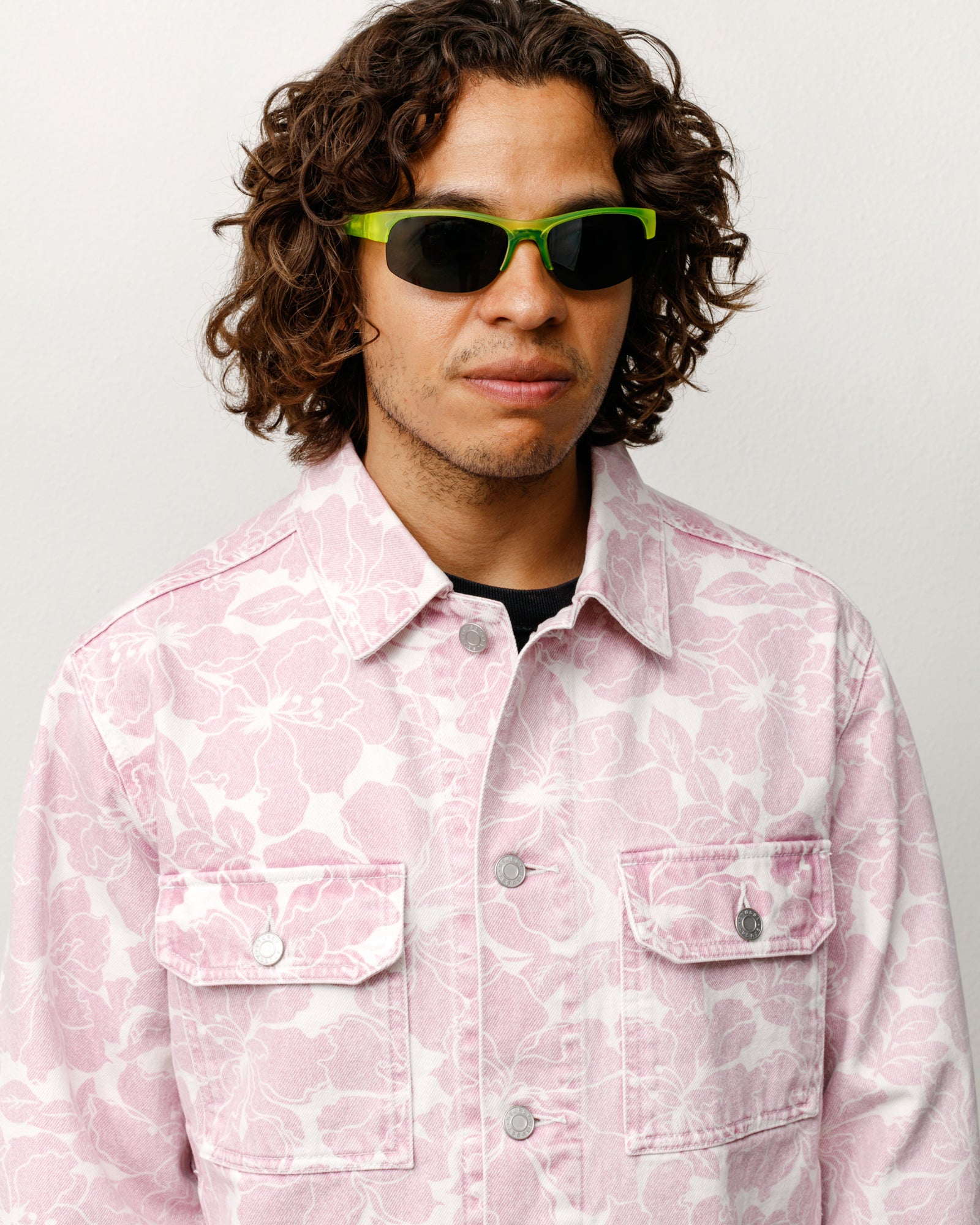 Hiro Sunglasses – Frost Yellow/Black Lens | Eyegear | Stüssy
