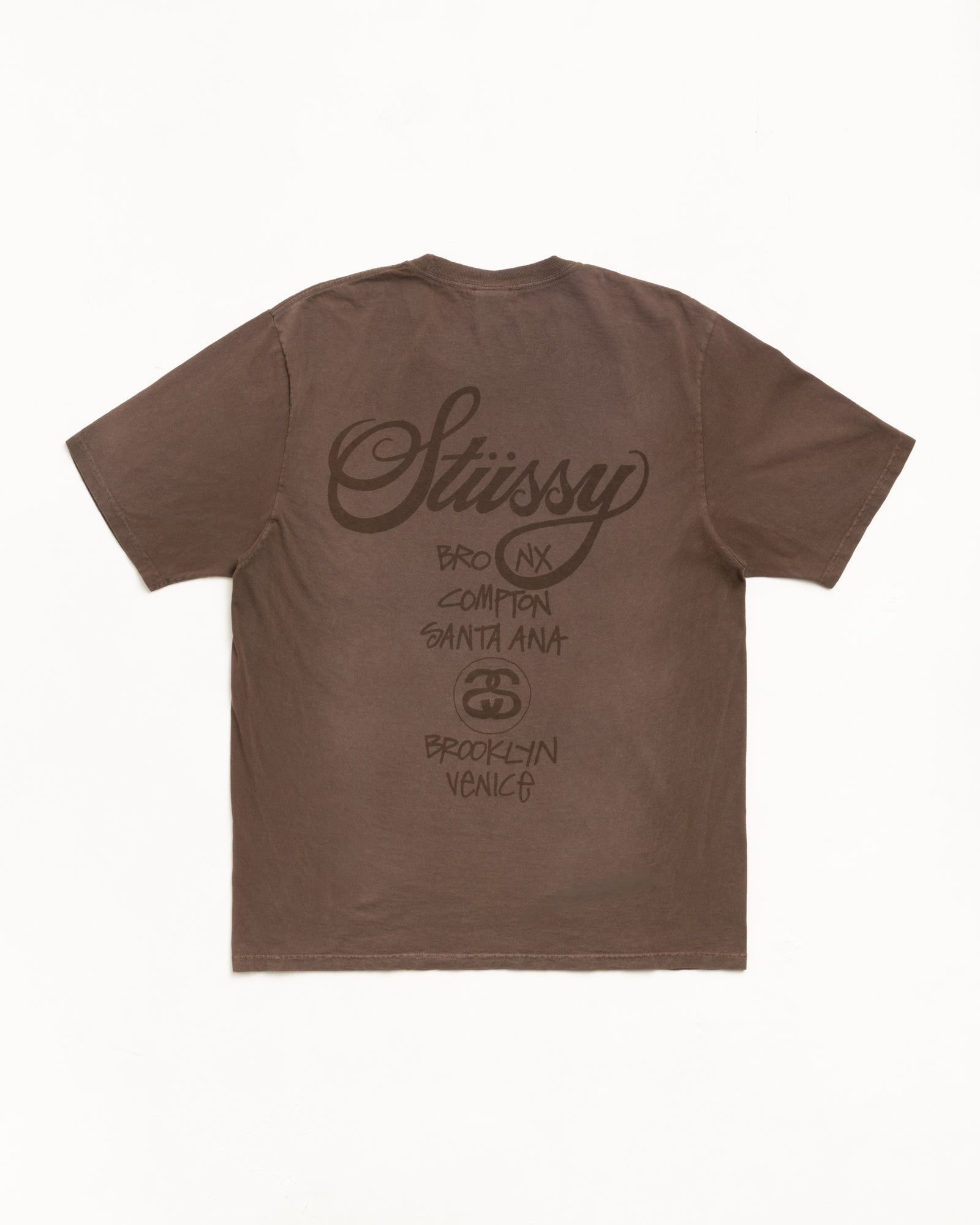 Stüssy sunfade World Tour Zip Hoodie – Sun Faded Navy | Sweats | Stüssy