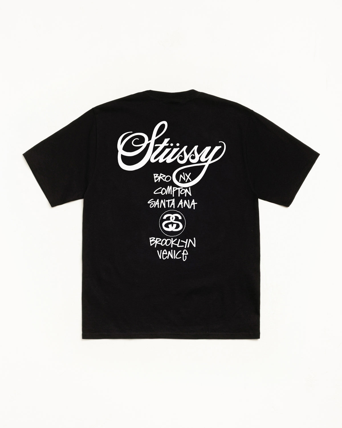 World Tour Tee – Black | Tees | Stüssy