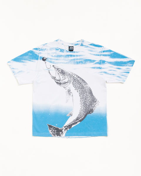 Dt Bass Tee Unisex Short Sleeve In White