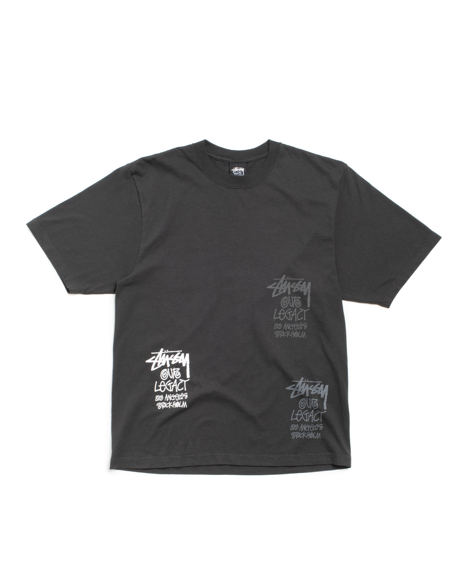 Our Legacy Stamp Tee Pigment Dyed in Overdyed
