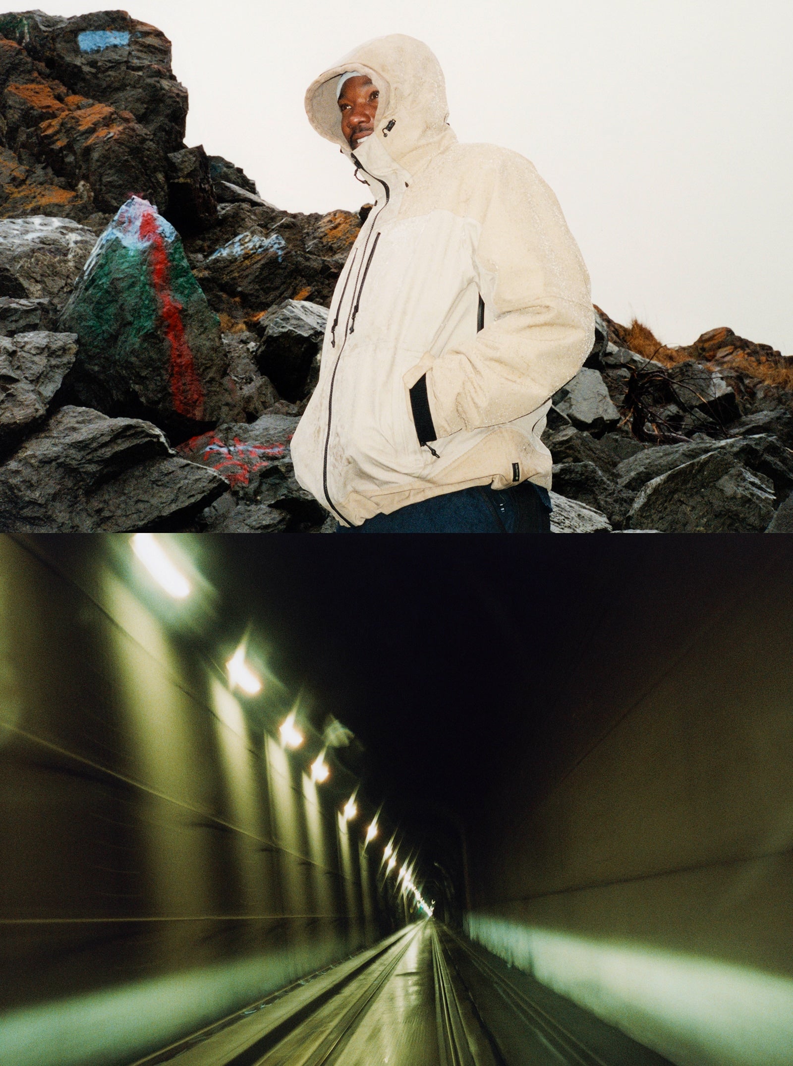 激レア♡ STUSSY 13DW GORE-TEX Field Jacket Vintage Stussy x 13DW Goretex Technical Shell Jacket (Medium