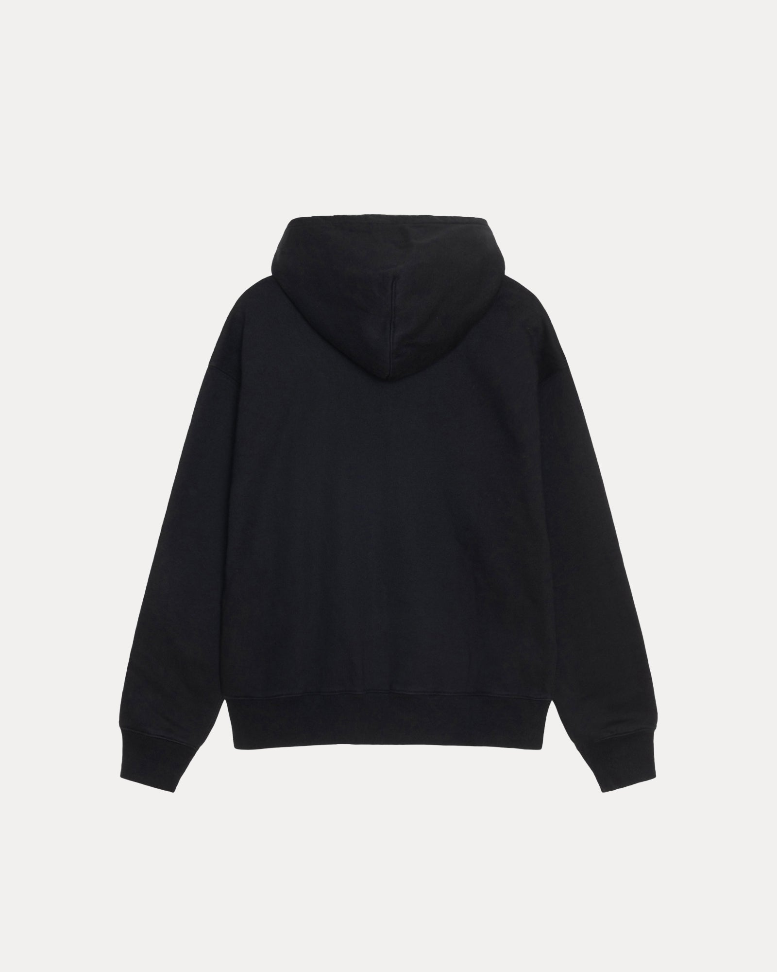 Stüssy & Nike Stone Washed Fleece Zip Hoodie – Black