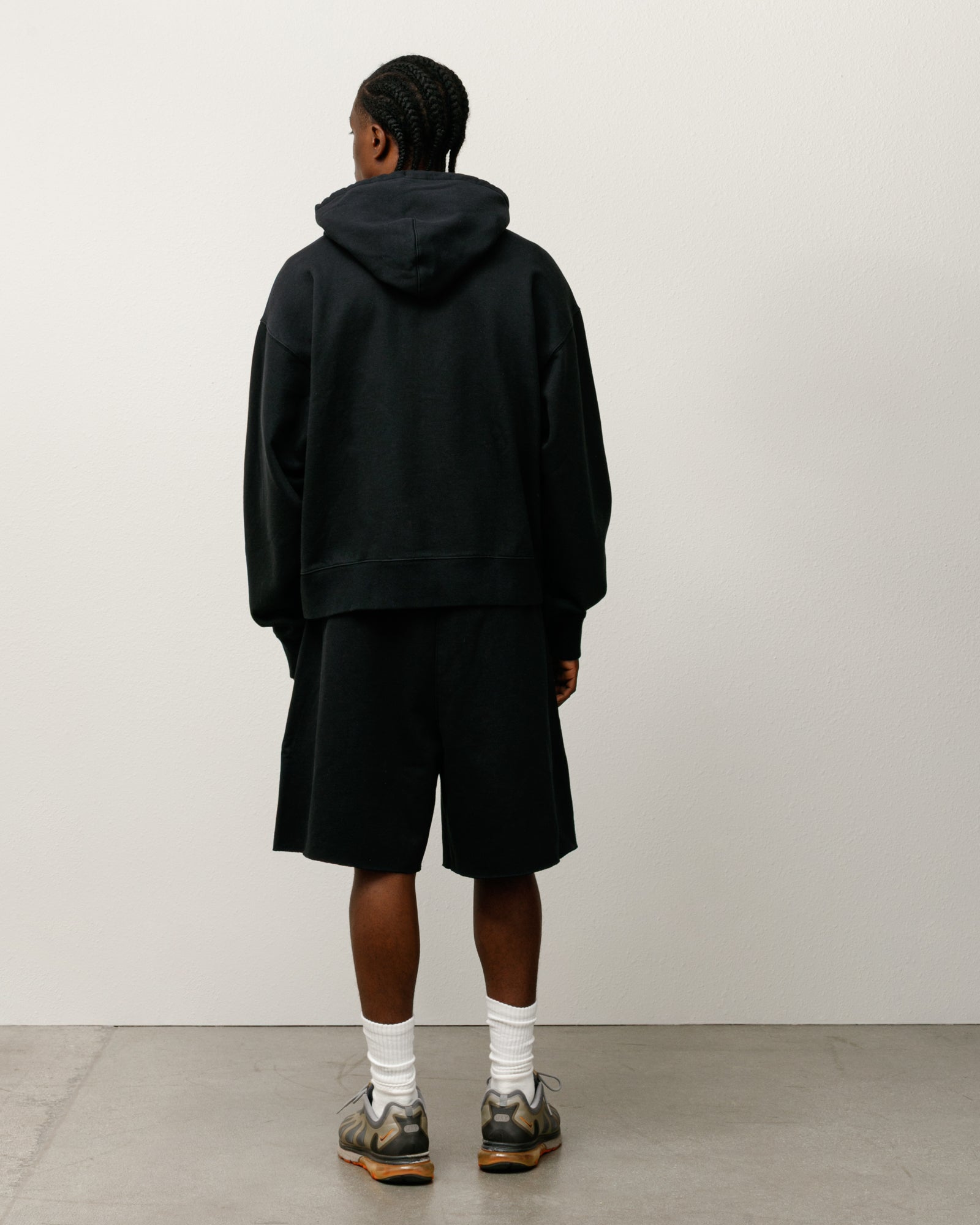 Stüssy & Nike Stone Washed Fleece Zip Hoodie – Black Stüssy & Nike Stone Washed Fleece Zip Hoodie – Black