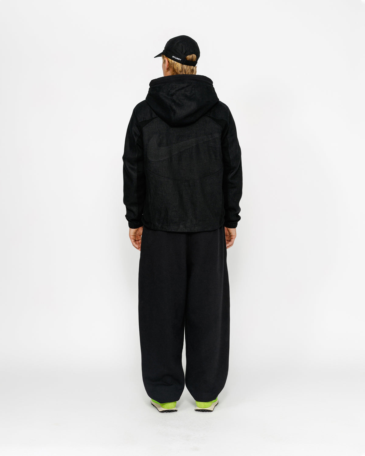 Stüssy & Nike Linen Shell Jacket in black – Stüssy