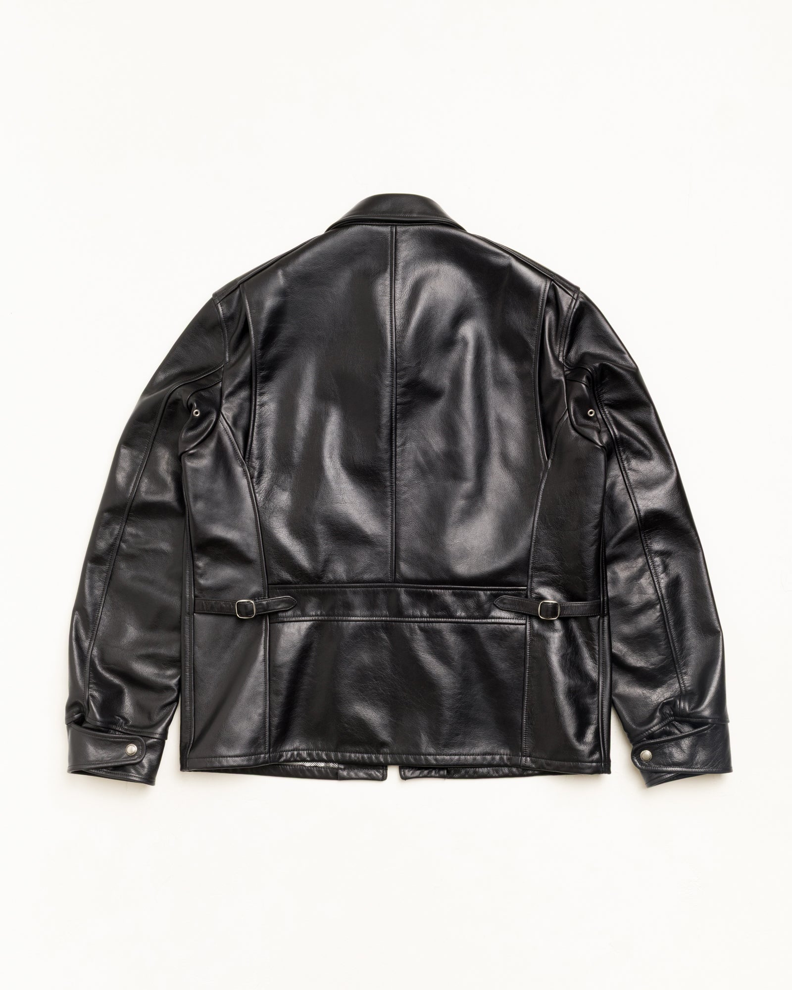 Junya Leather Jacket – Black | Outerwear | Stüssy