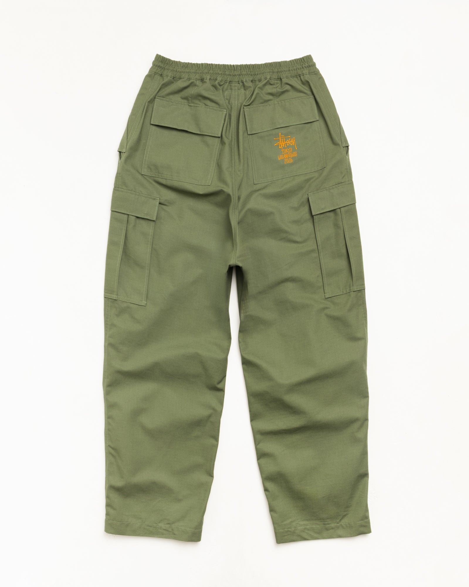 Cargo Pants Unisex Regular In Olive