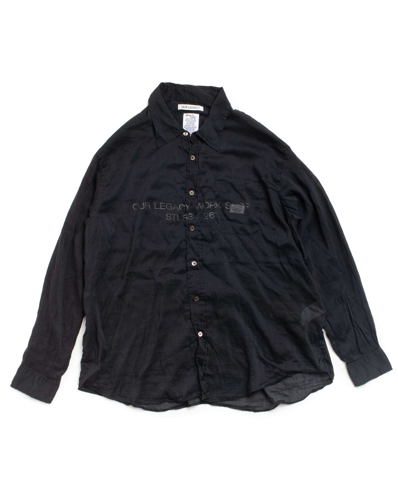 Our Legacy Shirt in Overdyed