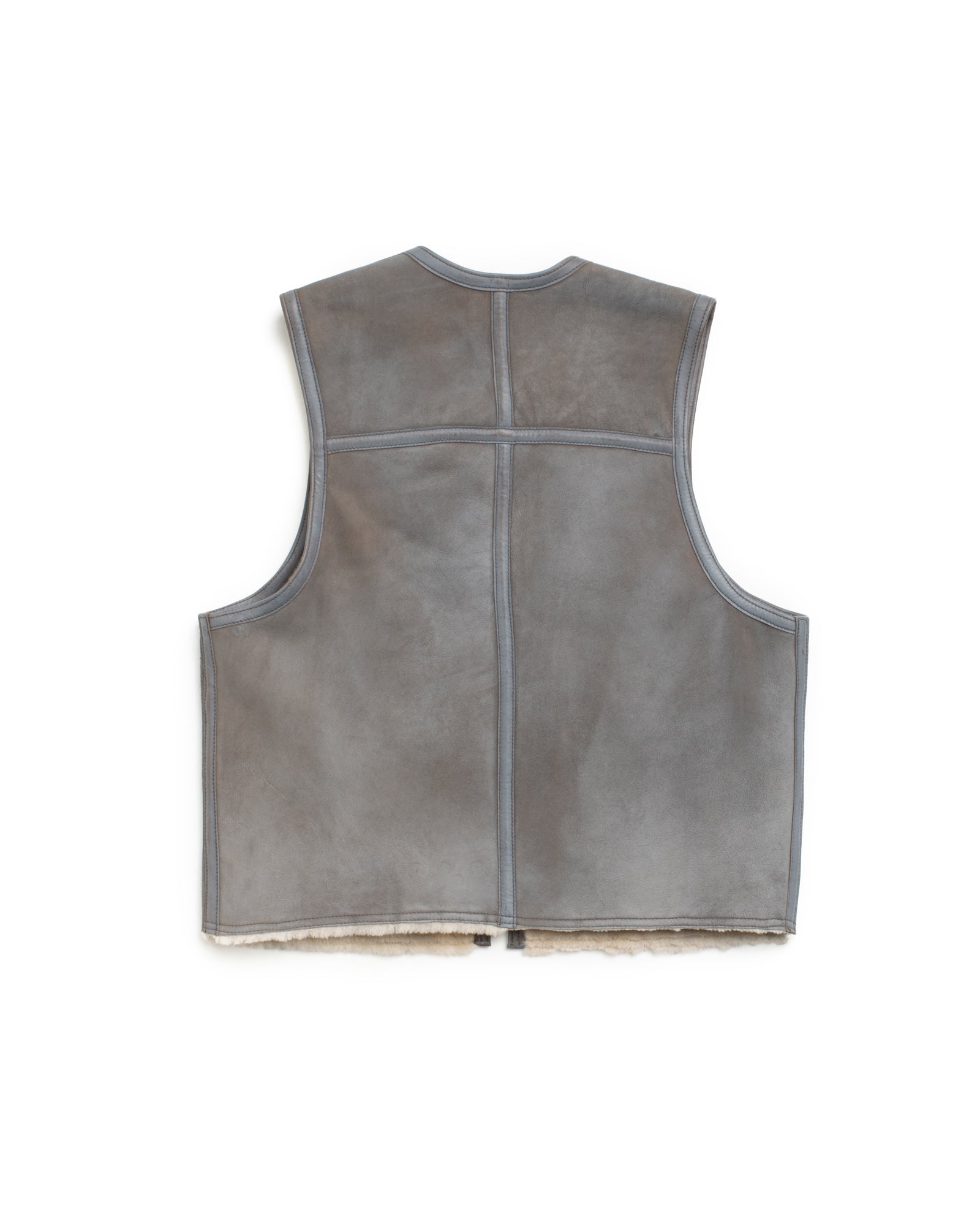 Our Legacy Reversible Shearling Vest – Overdyed | Outerwear | Stüssy