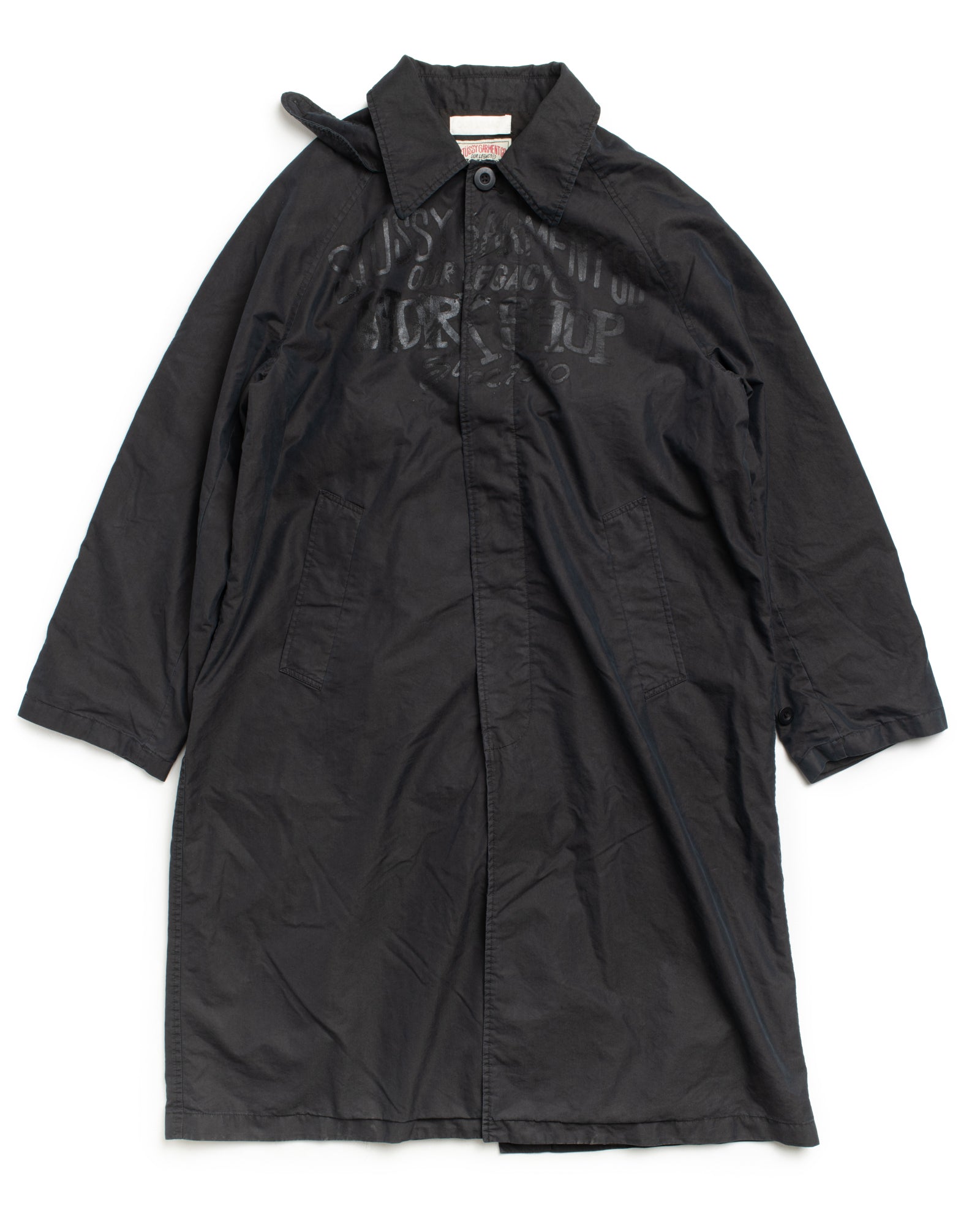 Our Legacy Raglan Car Coat in Overdyed