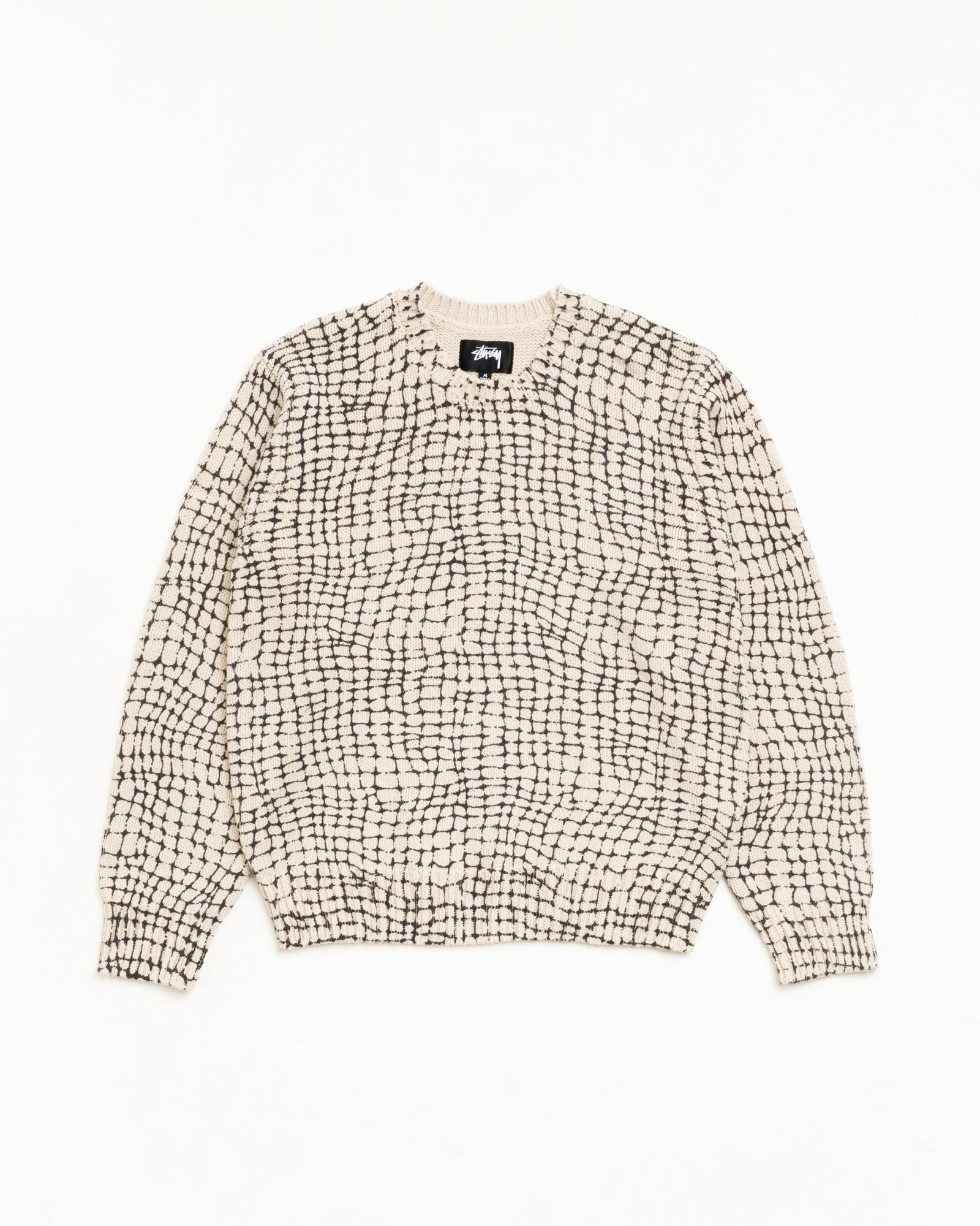 Mesh Print Sweater Unisex Long Sleeve In Mesh Net | hero:main:collection:new-arrivals-b,new-arrivals,shirts,tops-shirts,all,tees,outerwear,denim,knits,accessories,sunglasses,hoodies,sweats,mens-hoodies-sweatshirts,shorts,pants,bottoms,crew-sweats,zip-ups,swim,sweatpants,graphics,lazy-tees,swim,basic-9twenty,button-ups,shorts,cargos,denim-jeans,bottoms,bags,belts,wearables,gear,footwear,button-ups,basic-tops,jerseys,big-ol,classics,slim,jackets,all, | product-card-slider