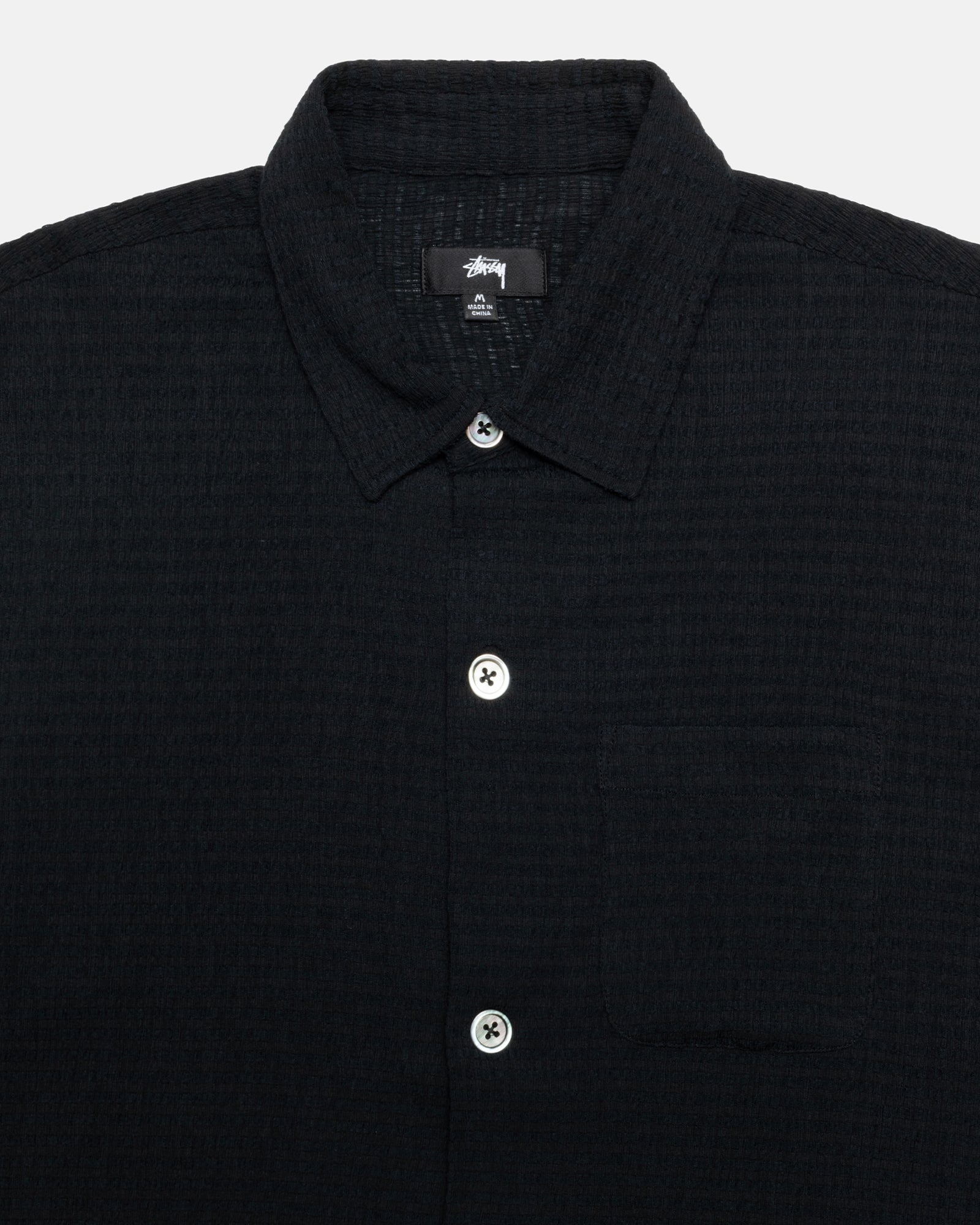 最安値　stussy 23ss WRINKLY GINGHAM SS SHIRT