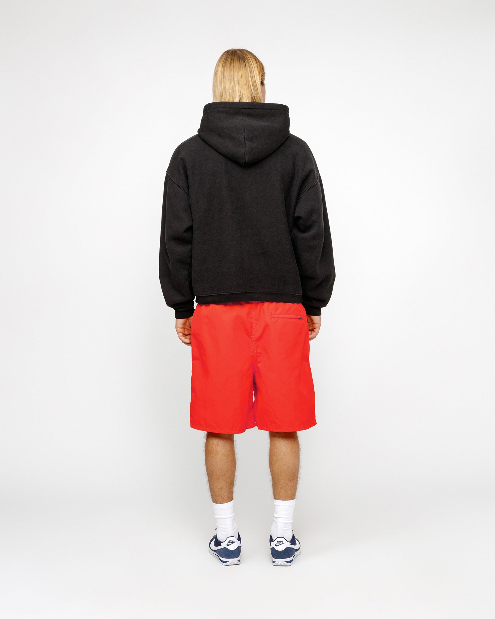 STUSSY WATER SHORT STOCK BRIGHT RED BOTTOMS