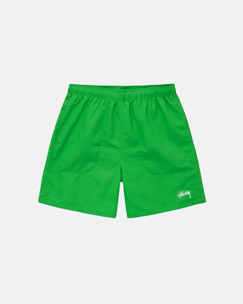 STUSSY WATER SHORT STOCK CLASSIC GREEN BOTTOMS