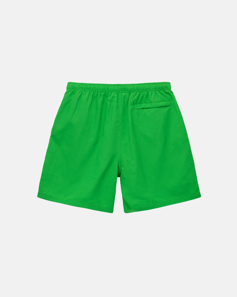 STUSSY WATER SHORT STOCK CLASSIC GREEN BOTTOMS