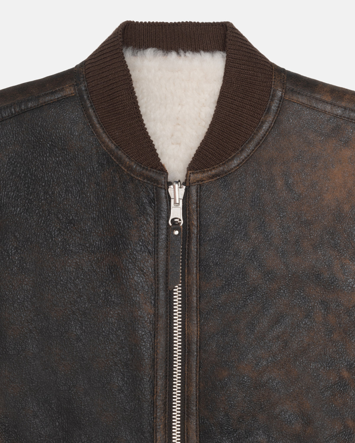 Reversible Shearling Workgear Vest - Unisex Jackets 