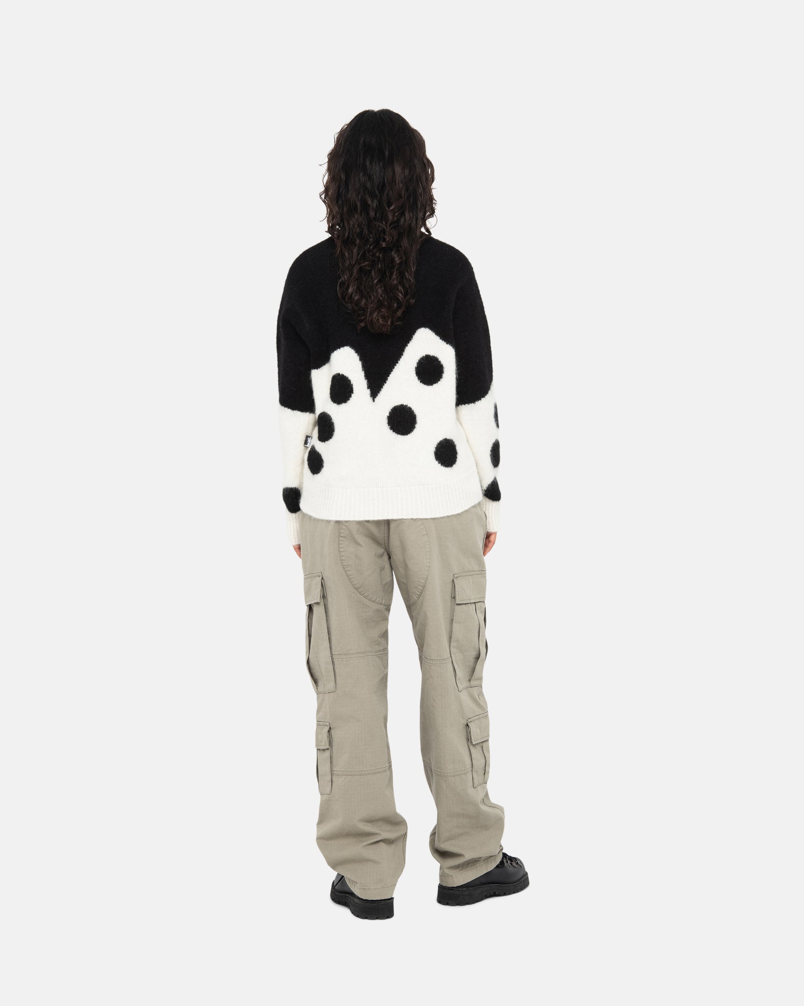 STUSSY DICE FUZZY CREW