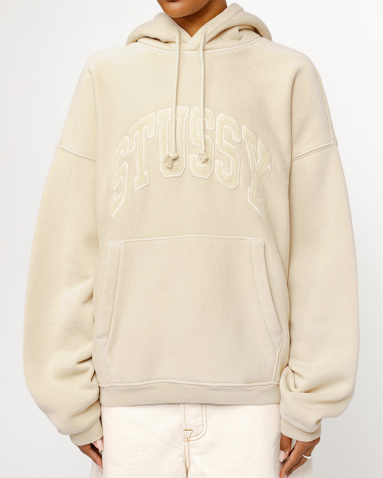 EMBROIDERED RELAXED HOODIE  SWEATS