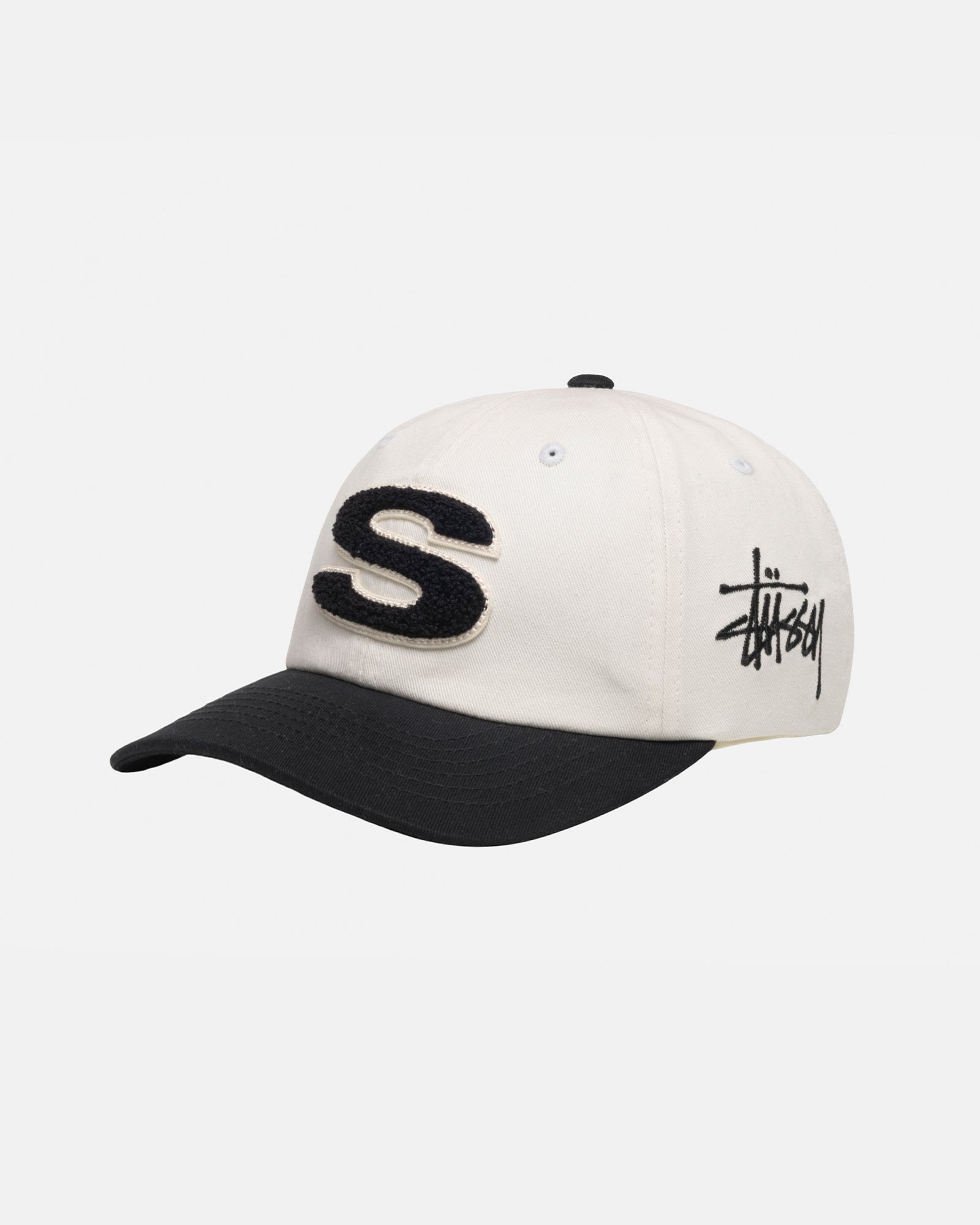 stussy chenille S low pro cap