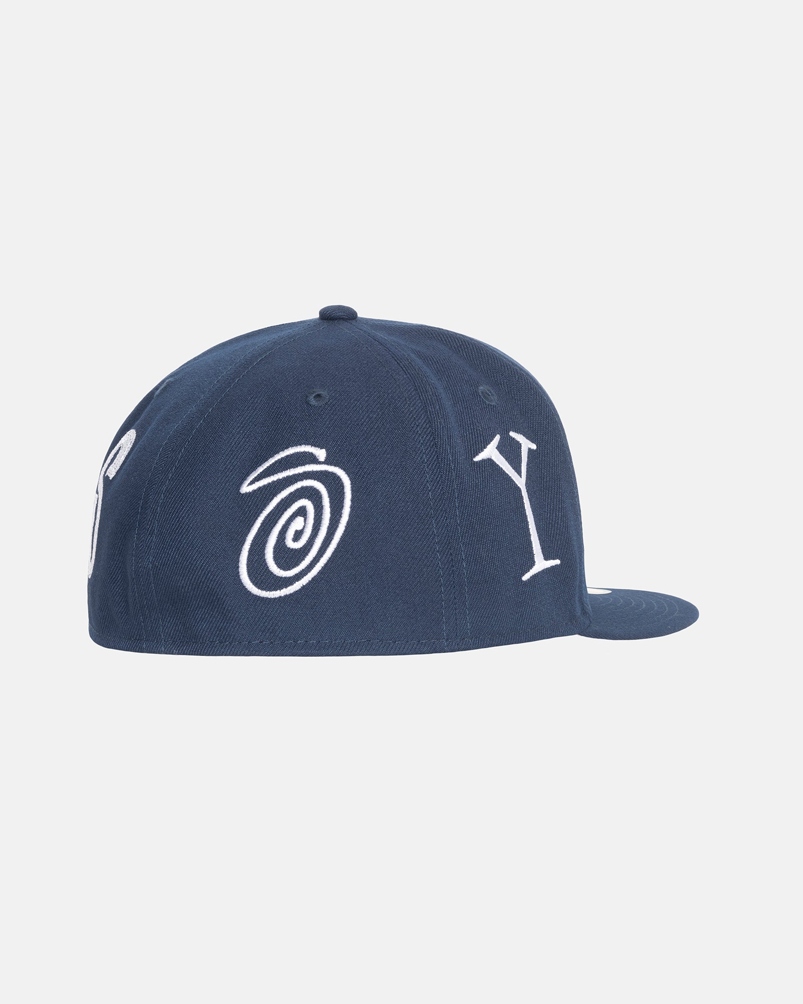 NEW ERA 59FIFTY RANSOM EMBROIDERED NAVY HEADWEAR