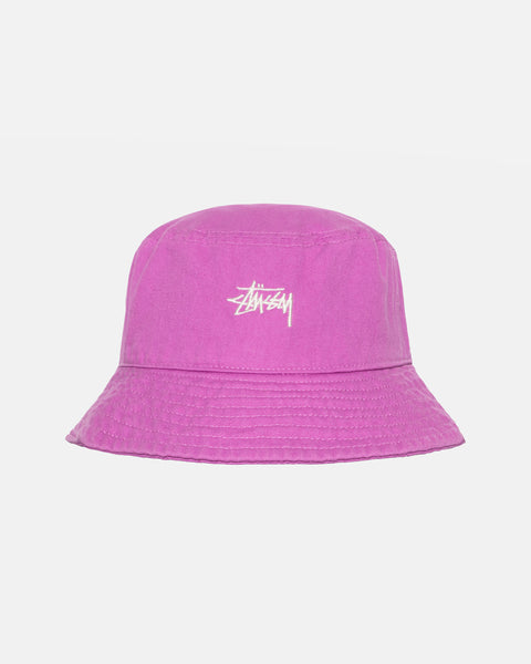 스투시 Stussy BUCKET HAT STOCK,Purple