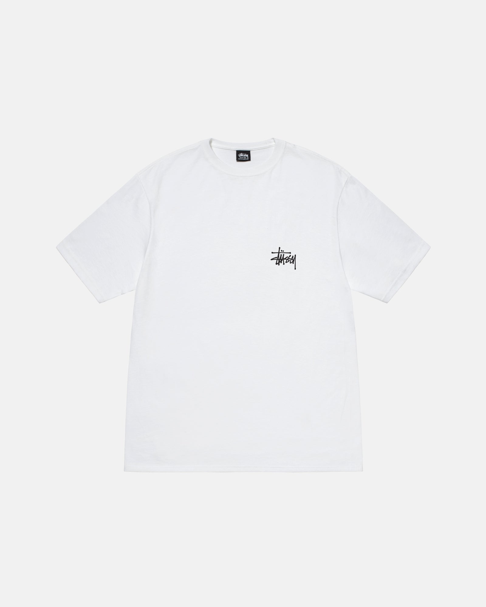 Basic Stüssy Tee in white – Stüssy