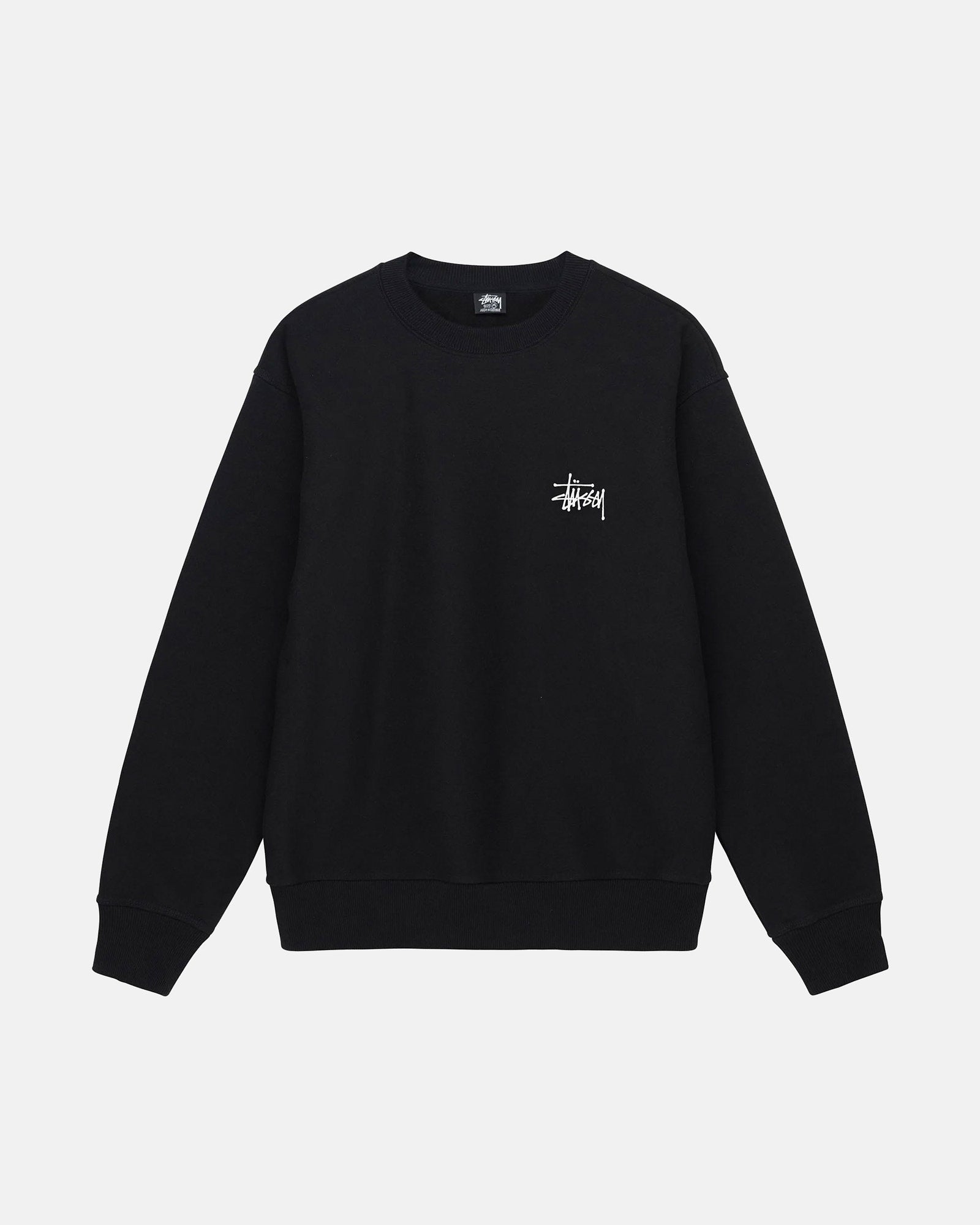 Basic Stussy Crew - Mens Long Sleeve Sweatshirt | Stussy – Stüssy