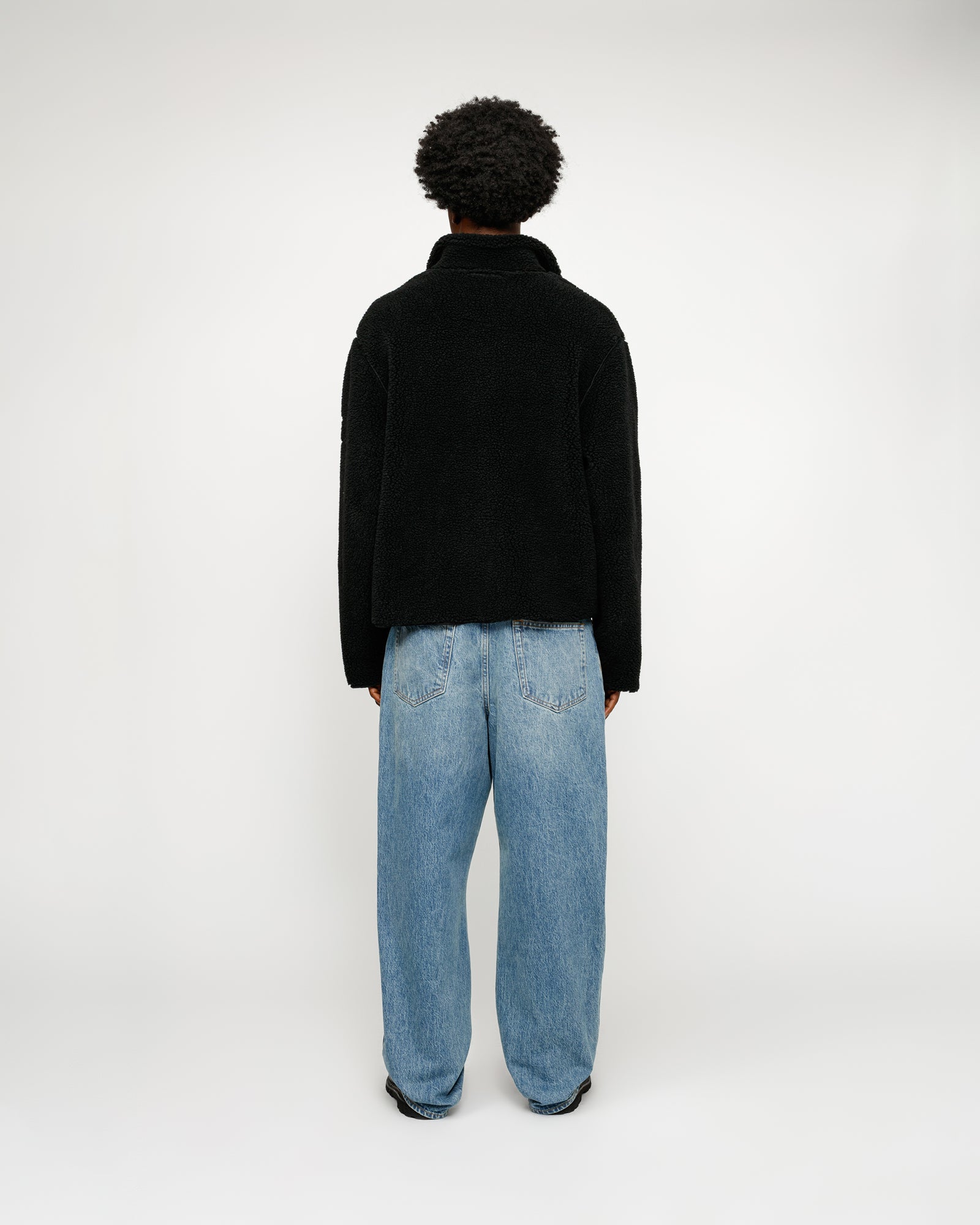 Our Legacy Work Shop Runner Fleece Pullover in black – Stüssy